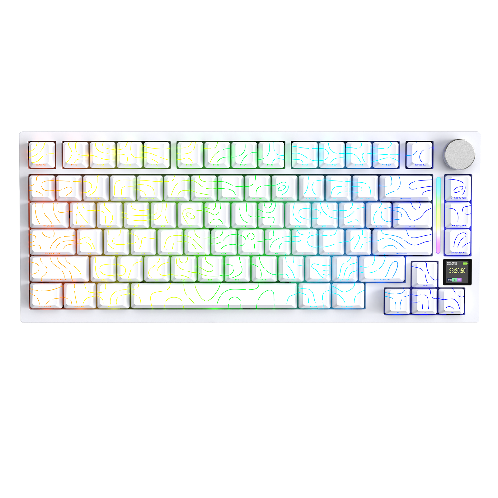 ATTACK SHARK X820Ultra Tri-Modus Dichtung Mechanische Tastatur