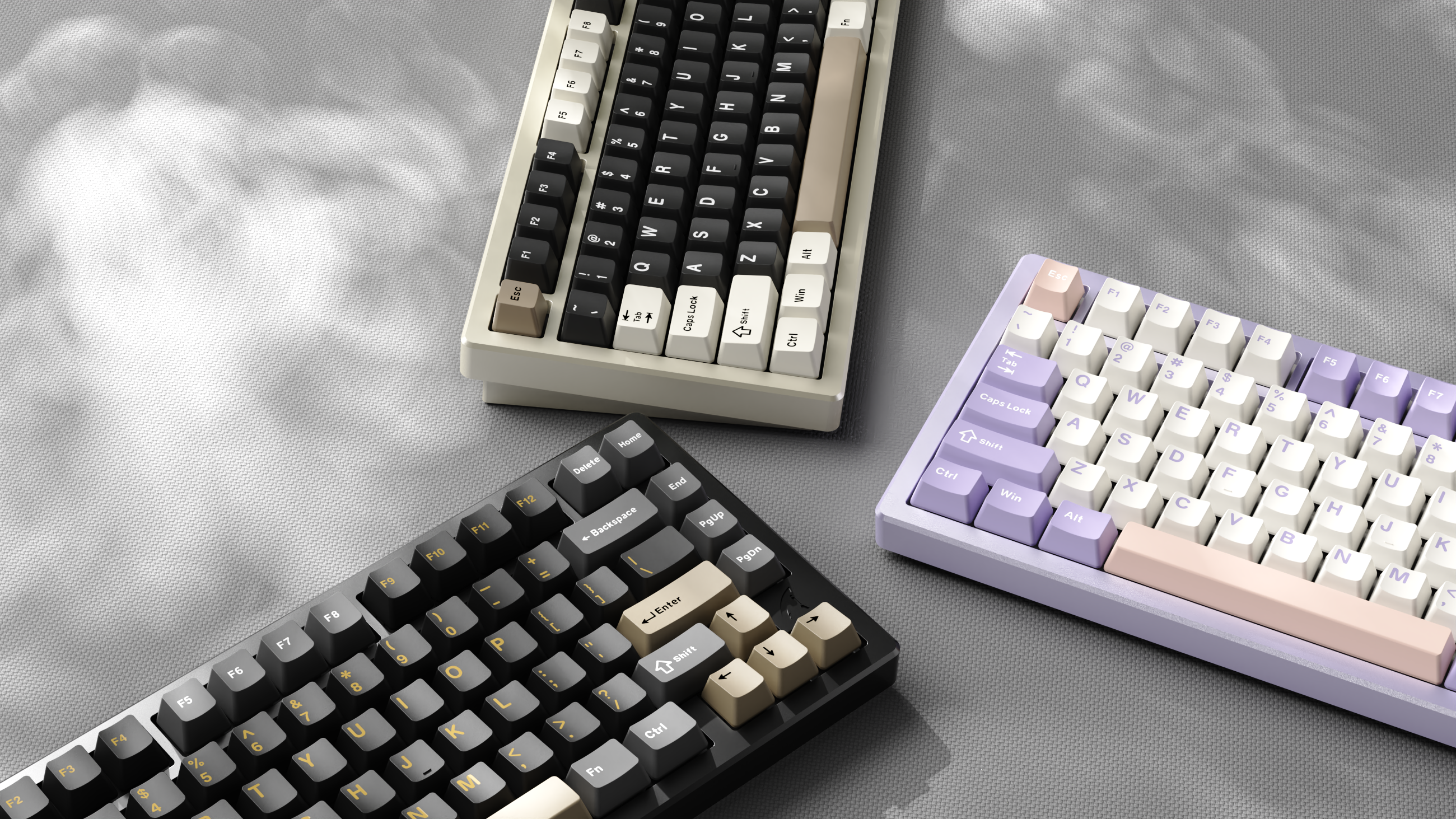 ATTACK SHARK X75 Vollaluminium-Tastatur