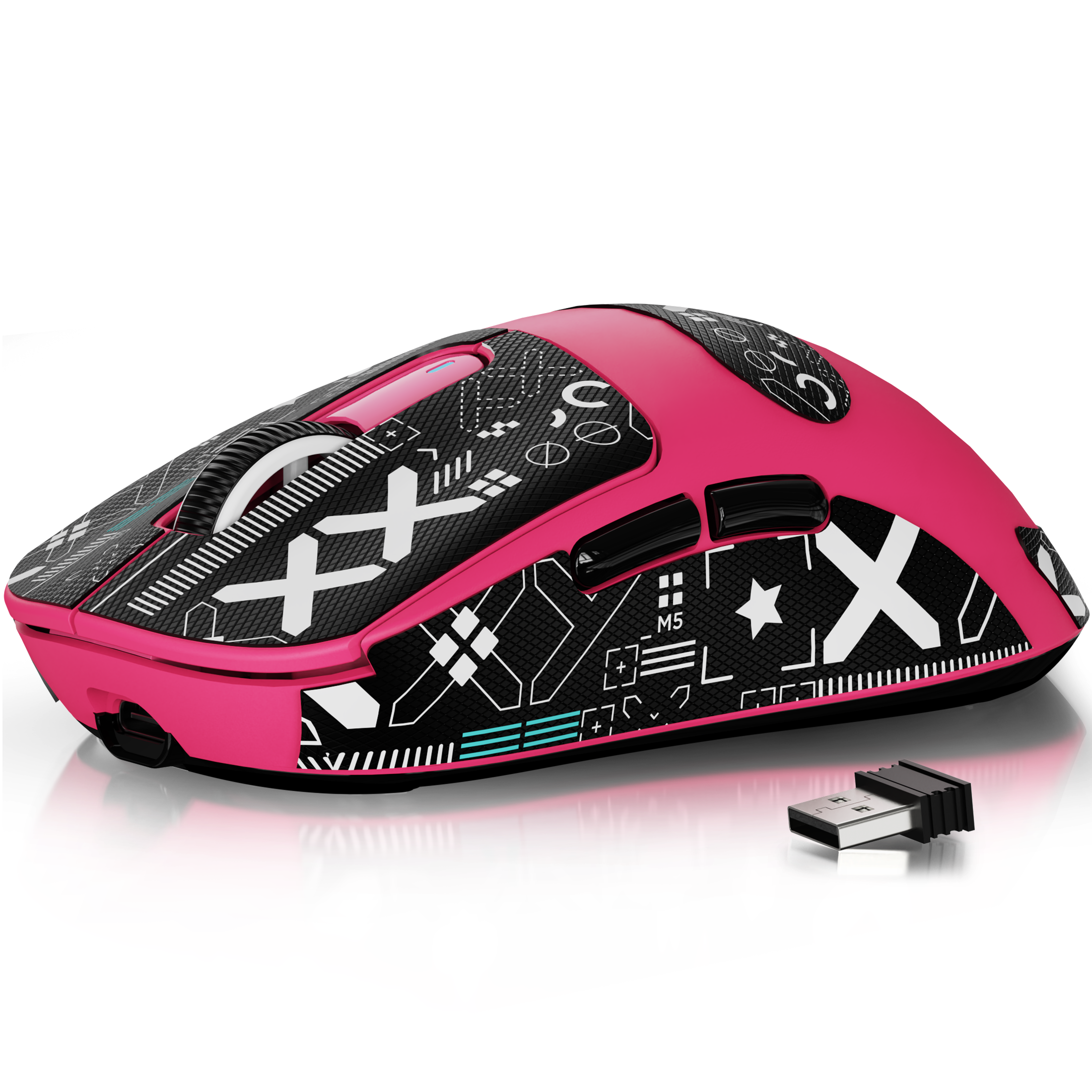 ATTACK SHARK X3 Kabellose Gaming-Maus PAW3395 Superleicht