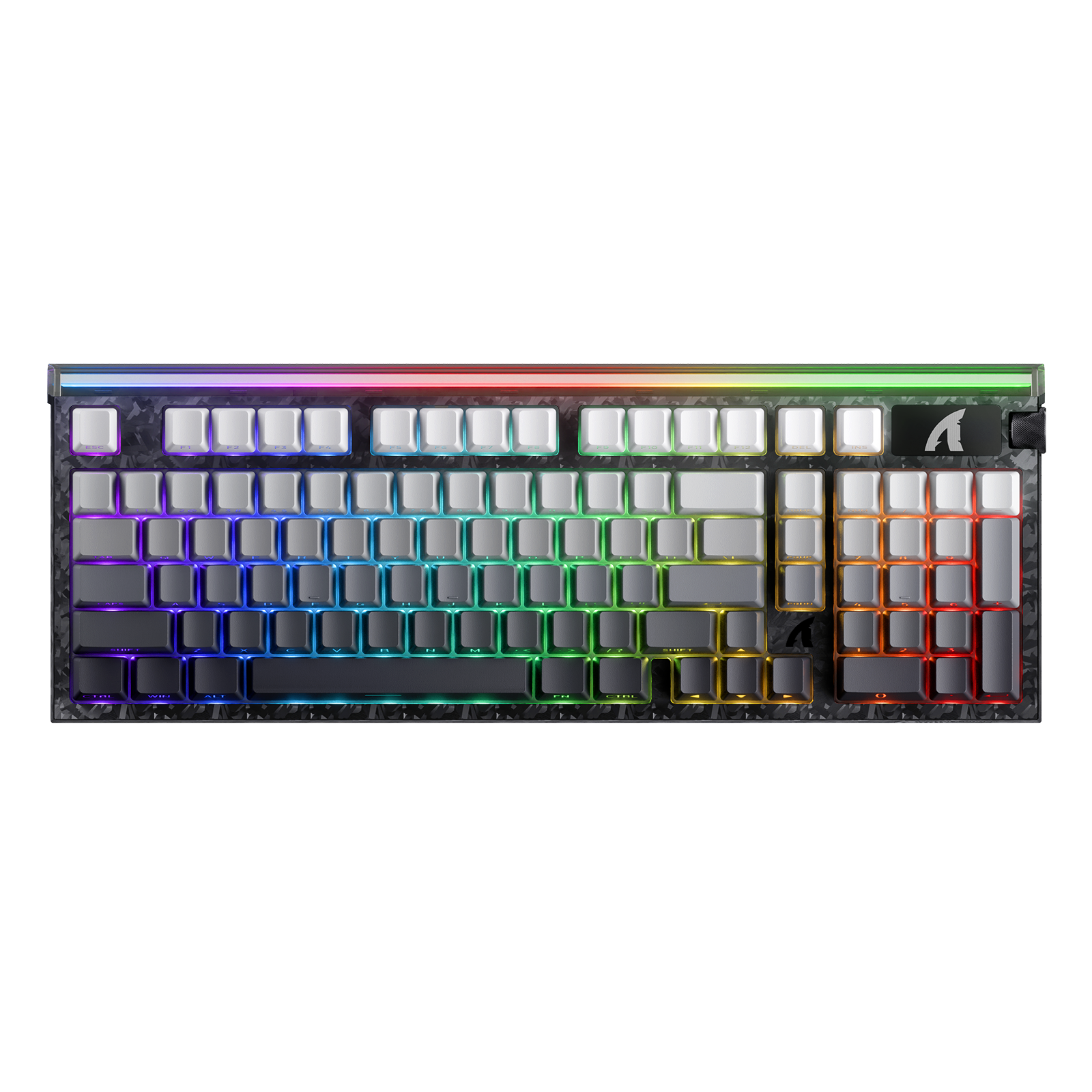 Demnächst erhältlich: ATTACK SHARK R98 HE Carbonfaser Rapid Trigger Tastatur mit magnetischem Schalter