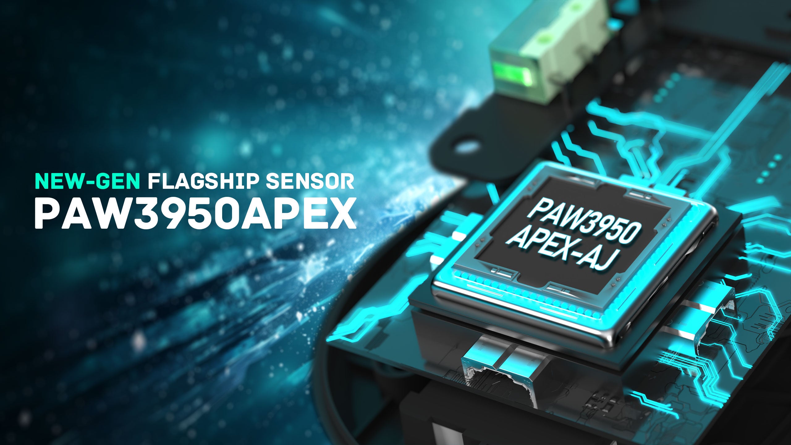 ATTACK SHARK x AJAZZ AJ159 APEX PAW3950 Triple Mode Gaming Mouse 8K