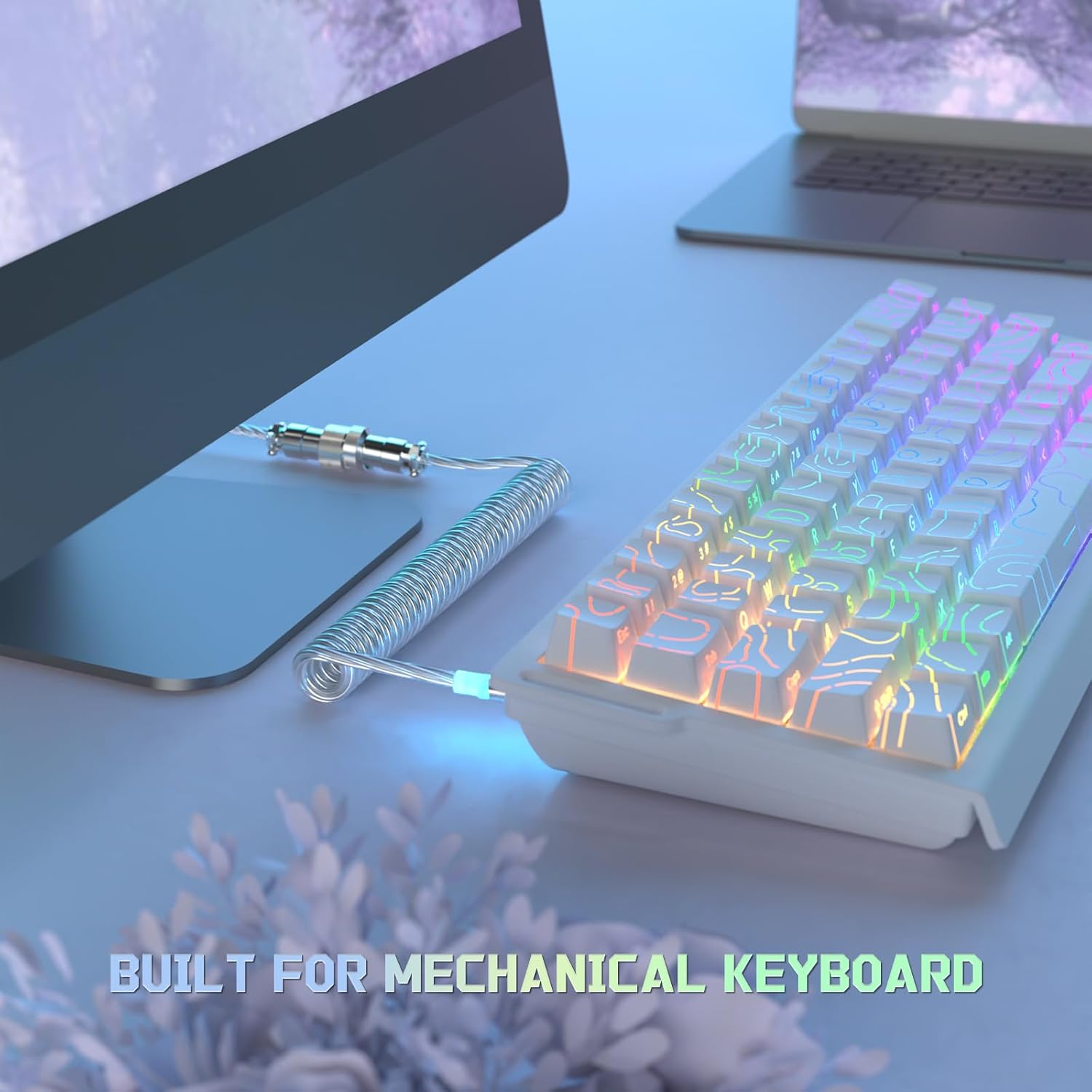 ATTACK SHARK C01Ultra Individuelles Aviator-Kabel für 8KHz Magnetische Tastatur