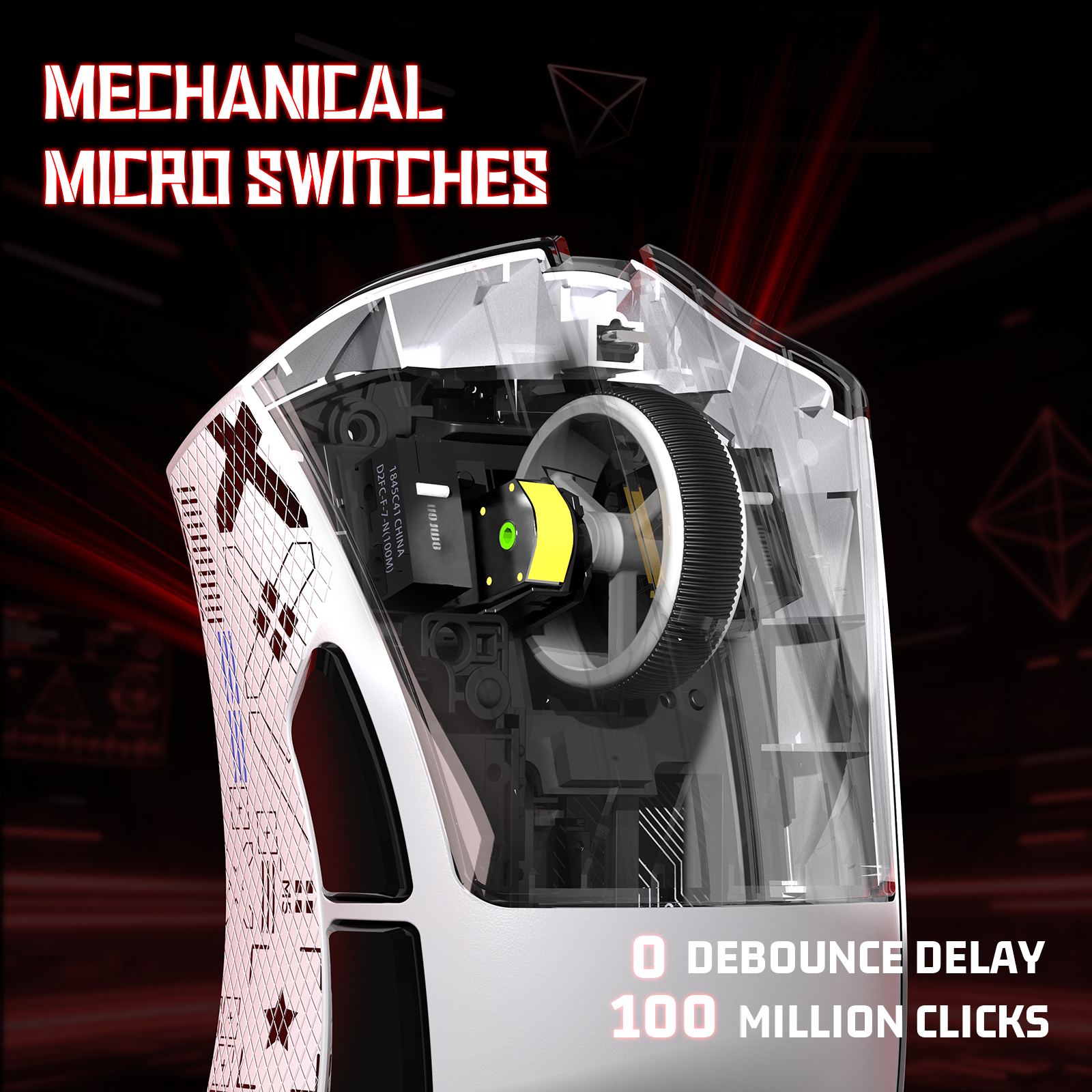 ATTACK SHARK V3 Ultraleichte Tri-Mode Gaming-Maus