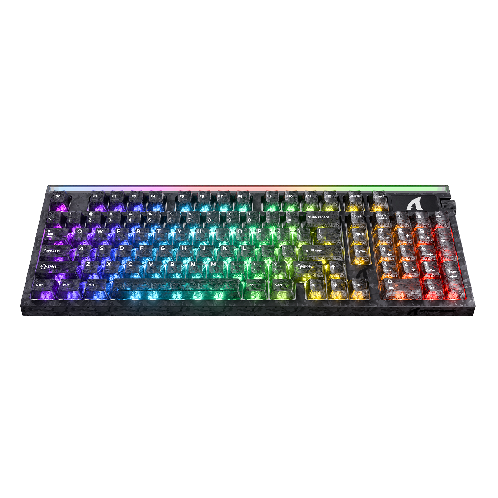 Demnächst erhältlich: ATTACK SHARK R98 HE Carbonfaser Rapid Trigger Tastatur mit magnetischem Schalter