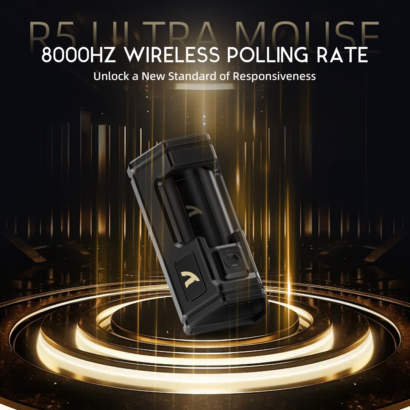 ATTACK SHARK R5 Ultra Mouse 8000Hz Polling Rate