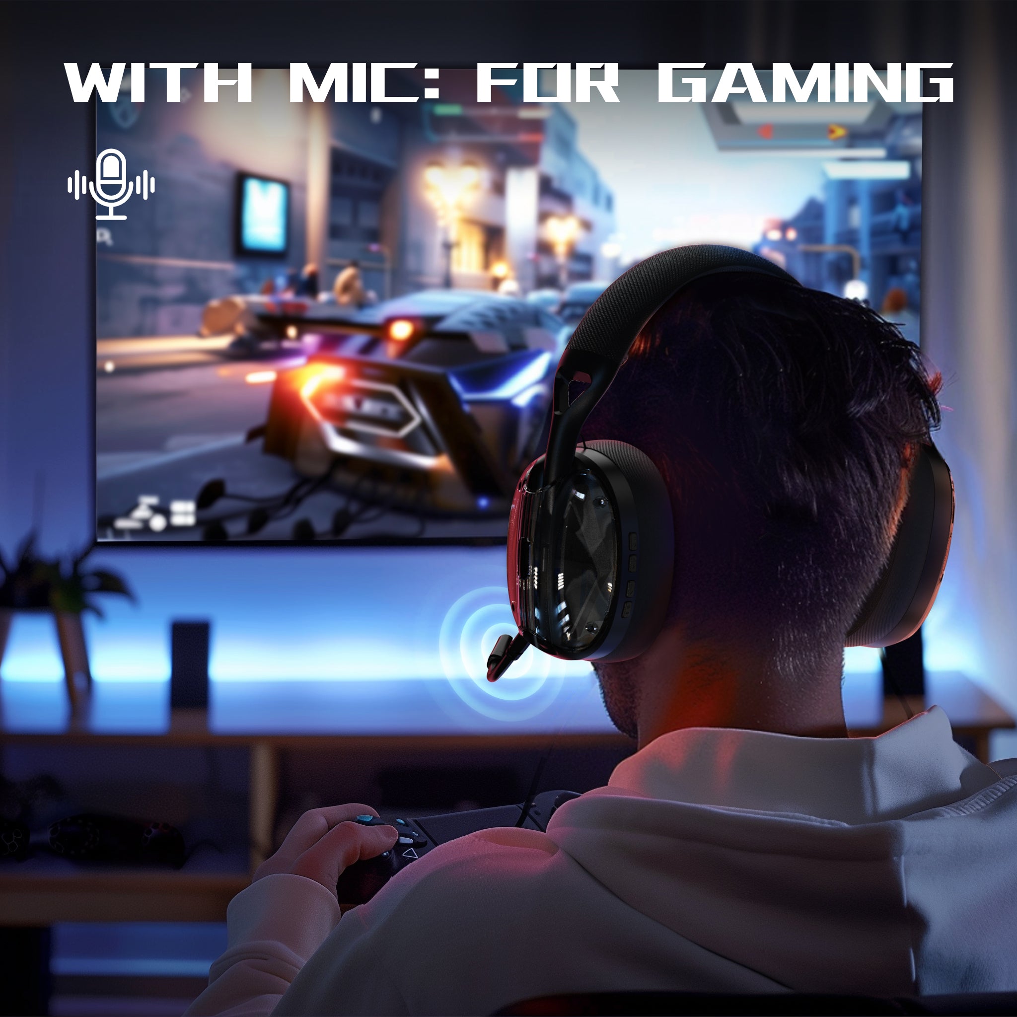 ATTACK SHARK L60 Ultraleichtes Tri-Mode-Gaming-Headset