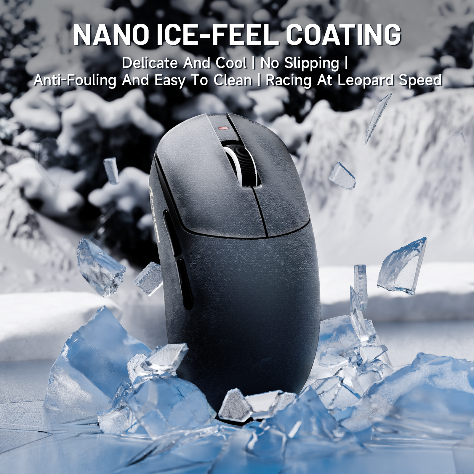 ATTACK SHARK X8 Ultra Tri-Mode Kabellose Gaming-Maus mit C06 Ultra-Kabel