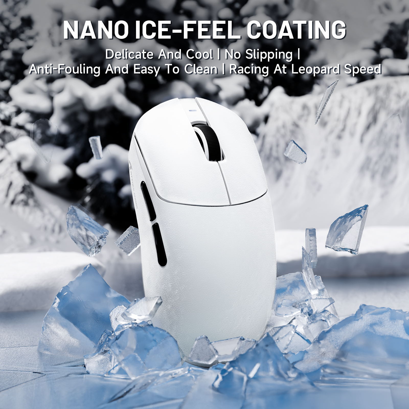 ATTACK SHARK X8 Ultra Tri-Mode Kabellose Gaming-Maus mit C06 Ultra-Kabel