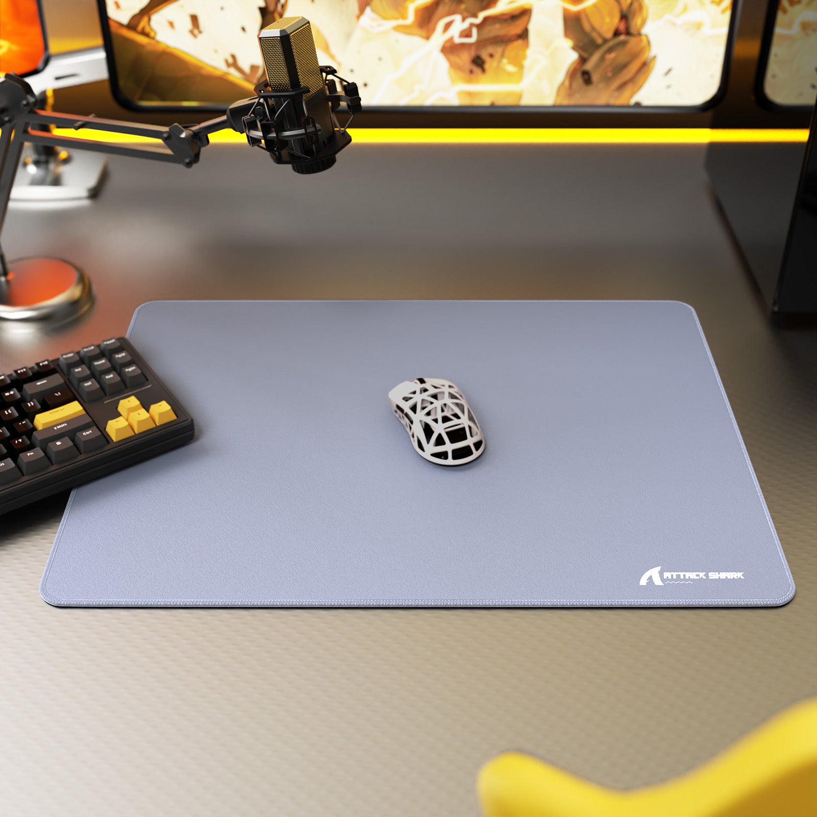 ATTACK SHARK CM02SE eSport Gaming-Mauspad (410x310x4 MM)