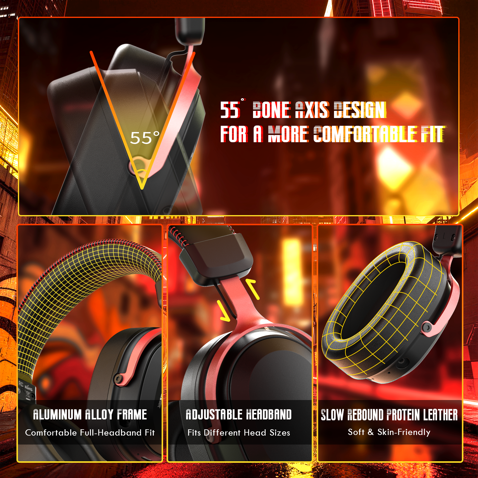 ATTACK SHARK L30PRO Wireless Gaming Headset