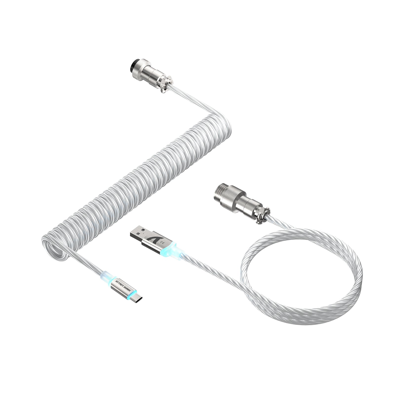 ATTACK SHARK C01Ultra Individuelles Aviator-Kabel für 8KHz Magnetische Tastatur