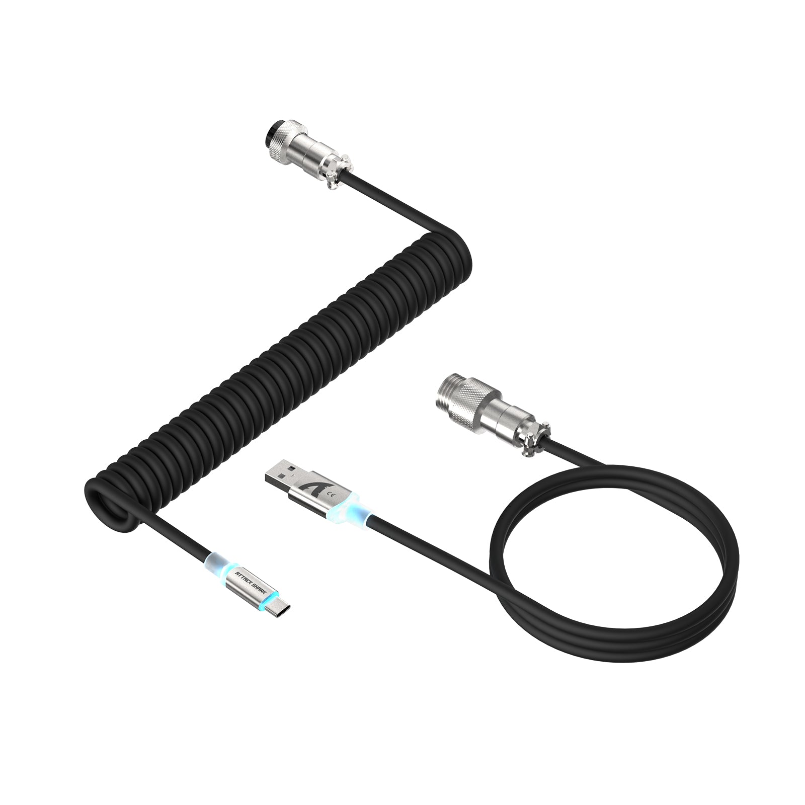 ATTACK SHARK C01Ultra Individuelles Aviator-Kabel für 8KHz Magnetische Tastatur