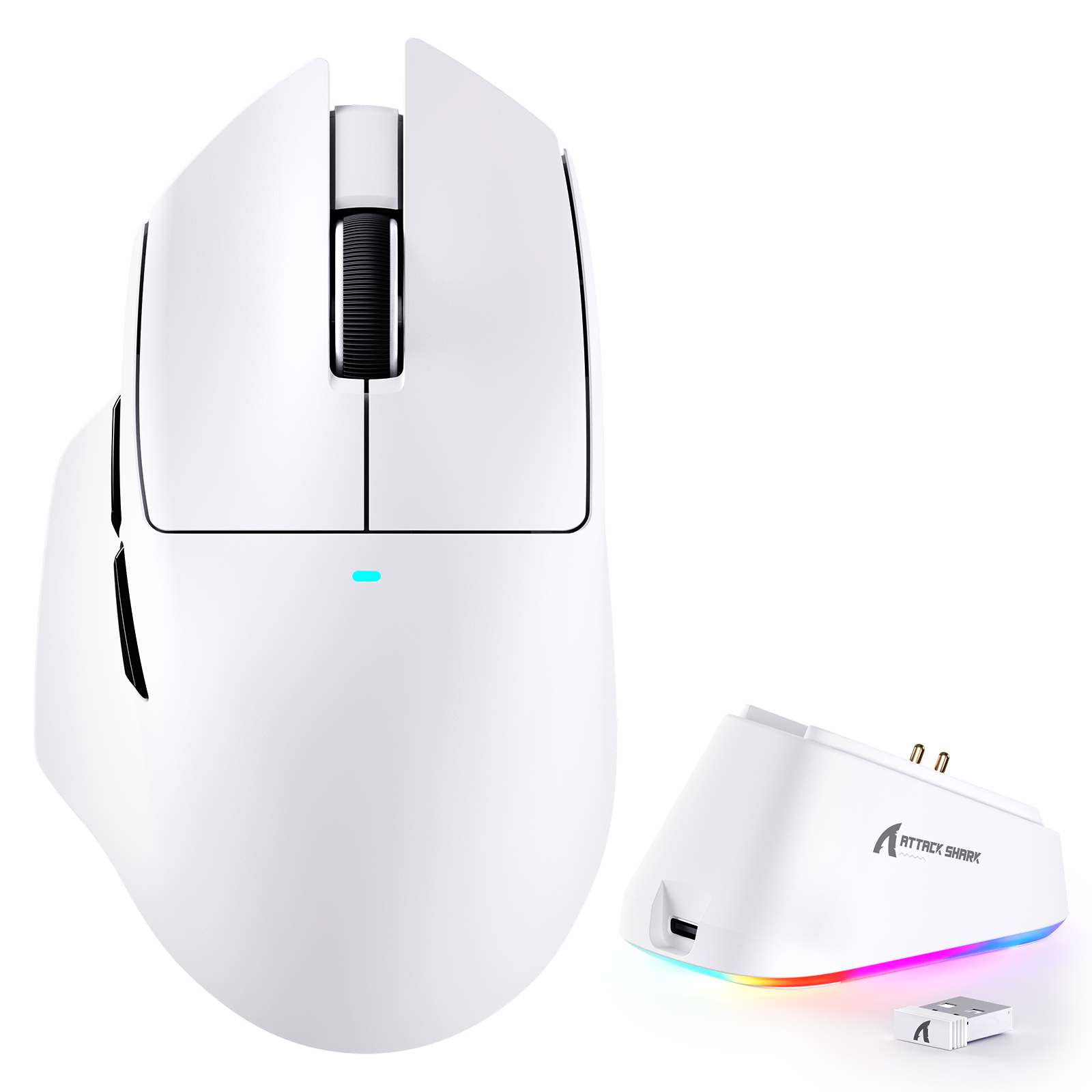 ATTACK SHARK V6 Ultra-Leichte Tri-Mode Gaming-Maus
