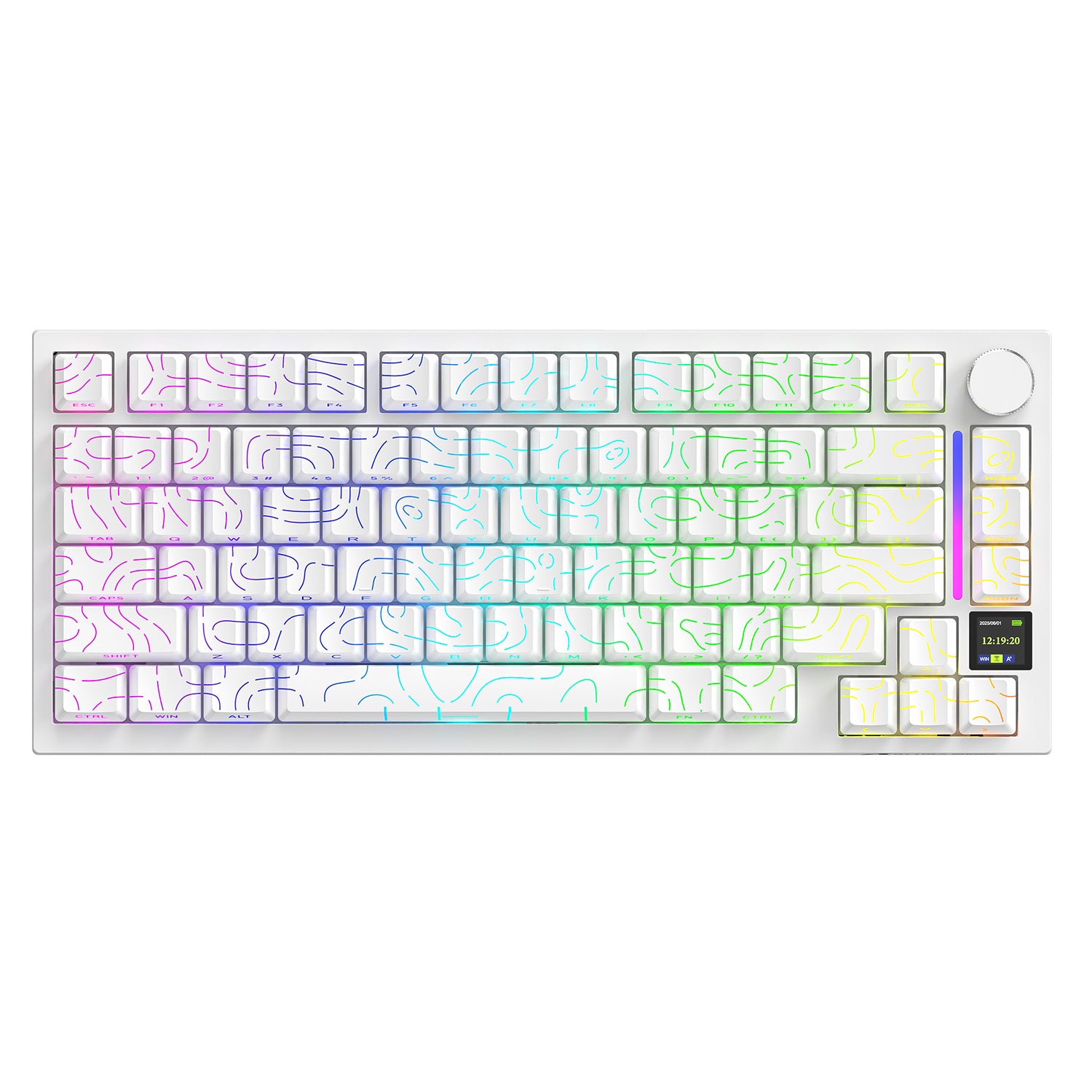 ATTACK SHARK X820Ultra Tri-Mode-Dichtungs-Mechanische Tastatur