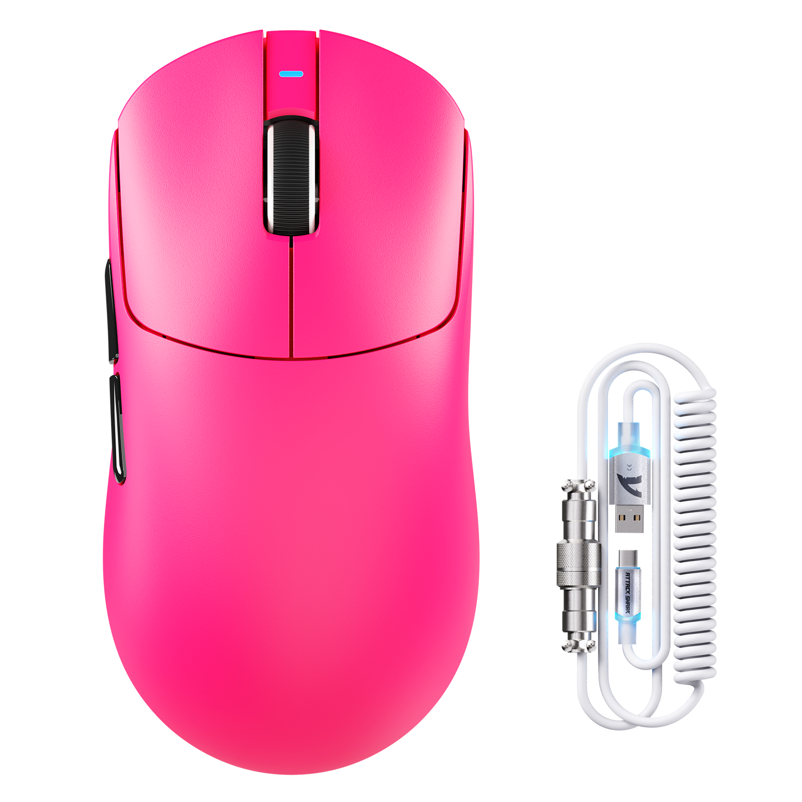 ATTACK SHARK X8PLUS Tri-Modus Kabellose Gaming-Maus mit C06 ULTRA Kabel