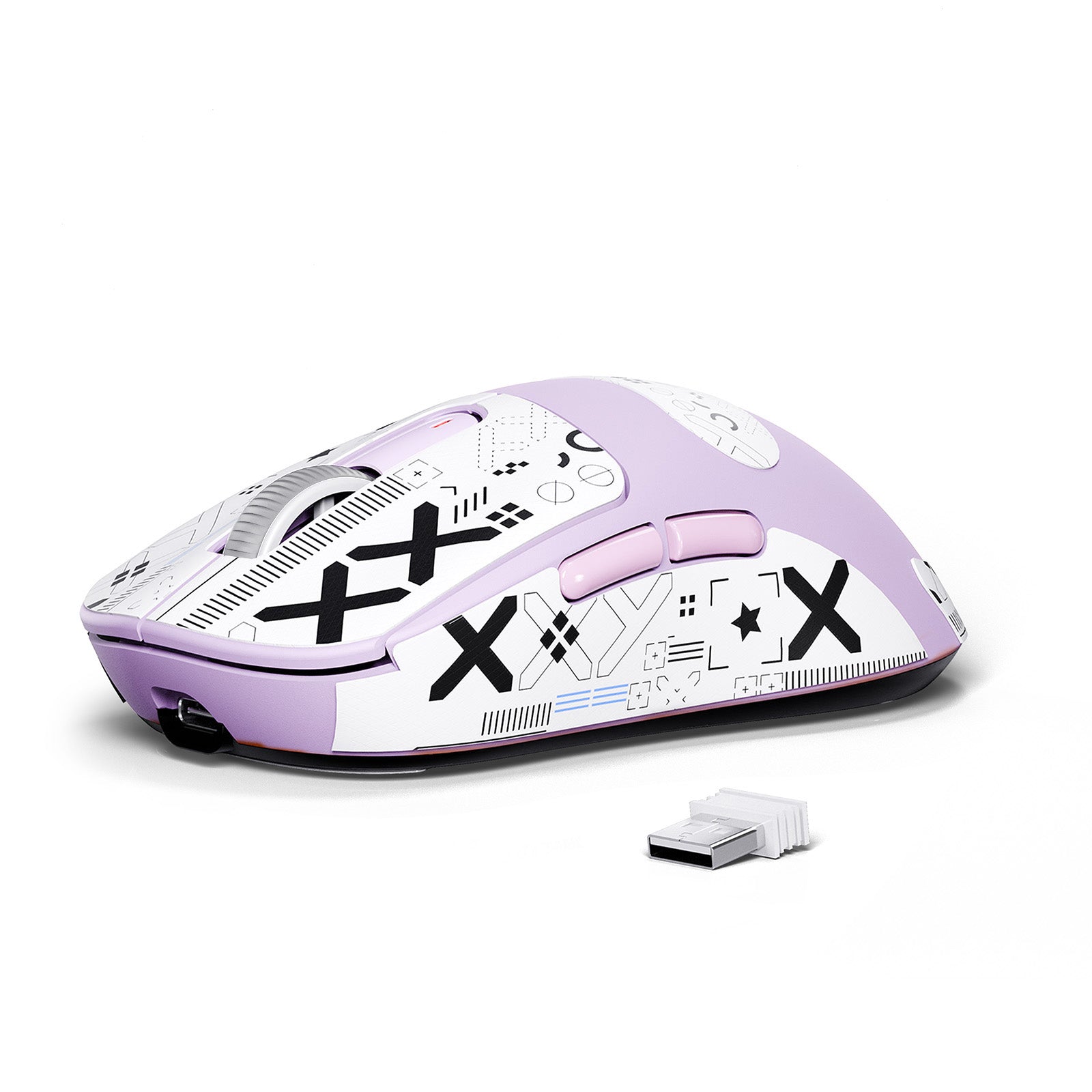 ATTACK SHARK X3 Kabellose Gaming-Maus PAW3395 Superleicht