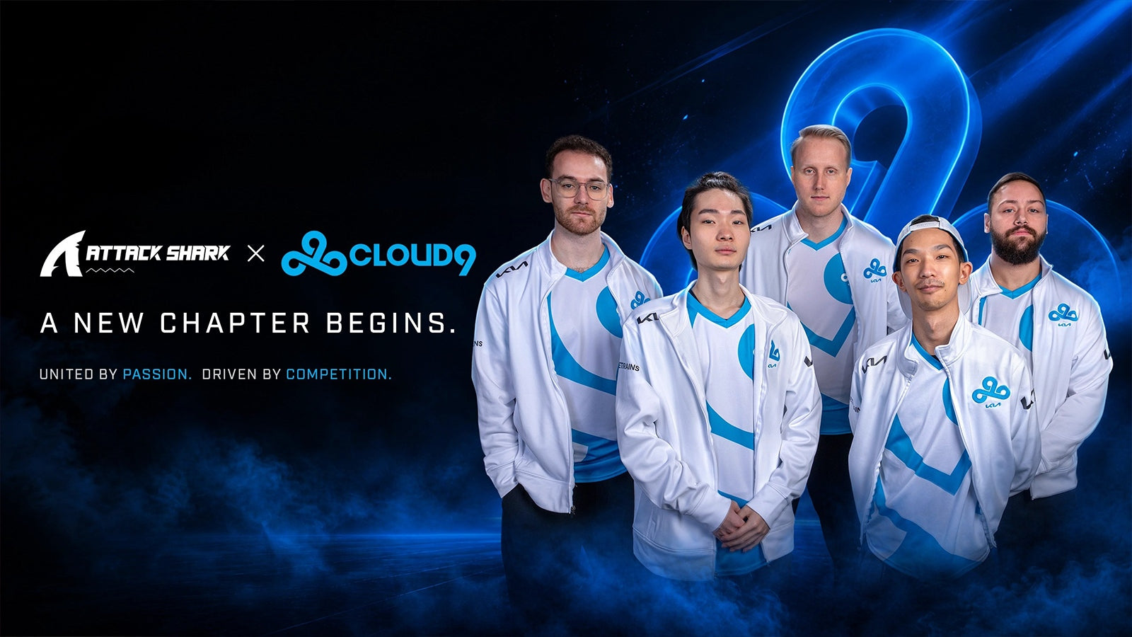 ATTACK SHARK gibt strategische Partnerschaft mit dem League-of-Legends-Team Cloud9 Kia bekannt