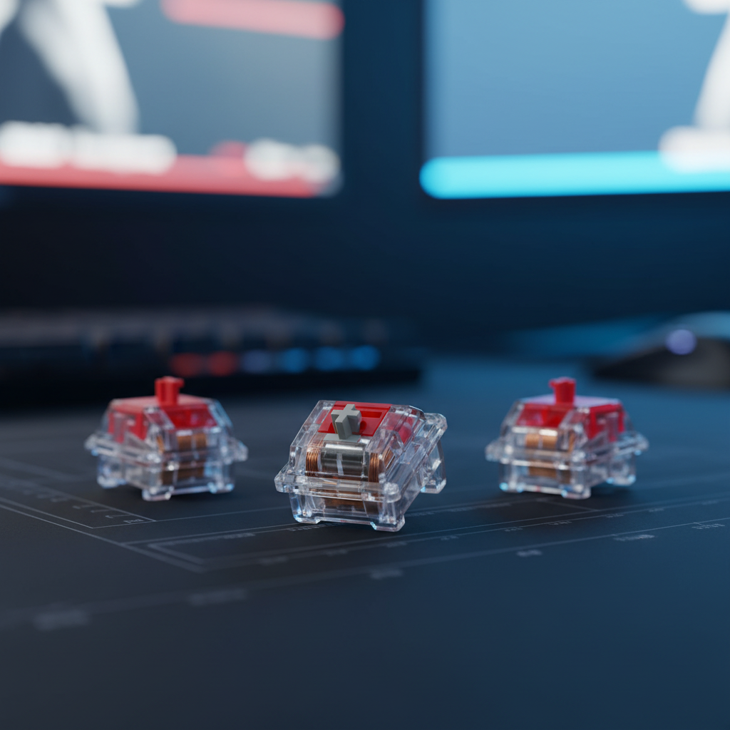 Comparing Magnetic Switch Brands: Gateron vs. Raesha for FPS