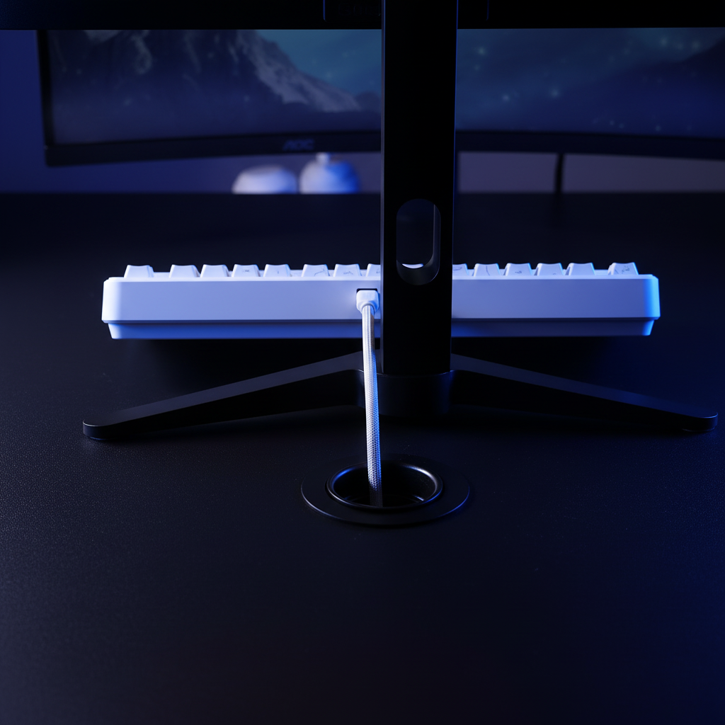 Side vs. Top USB Ports: How Connector Placement Saves Desk Space