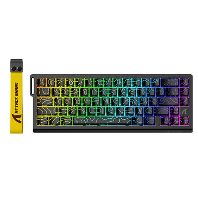 ATTACK SHARK X68 HE Rapid Trigger Tastatur Magnetischer Schalter