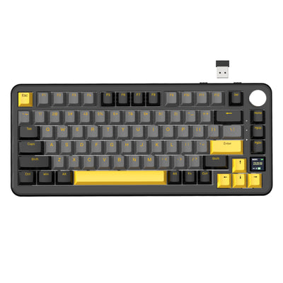 ATTACK SHARK X85 PRO mechanische Tastatur mit Dichtung und drei Verbindungsmodi