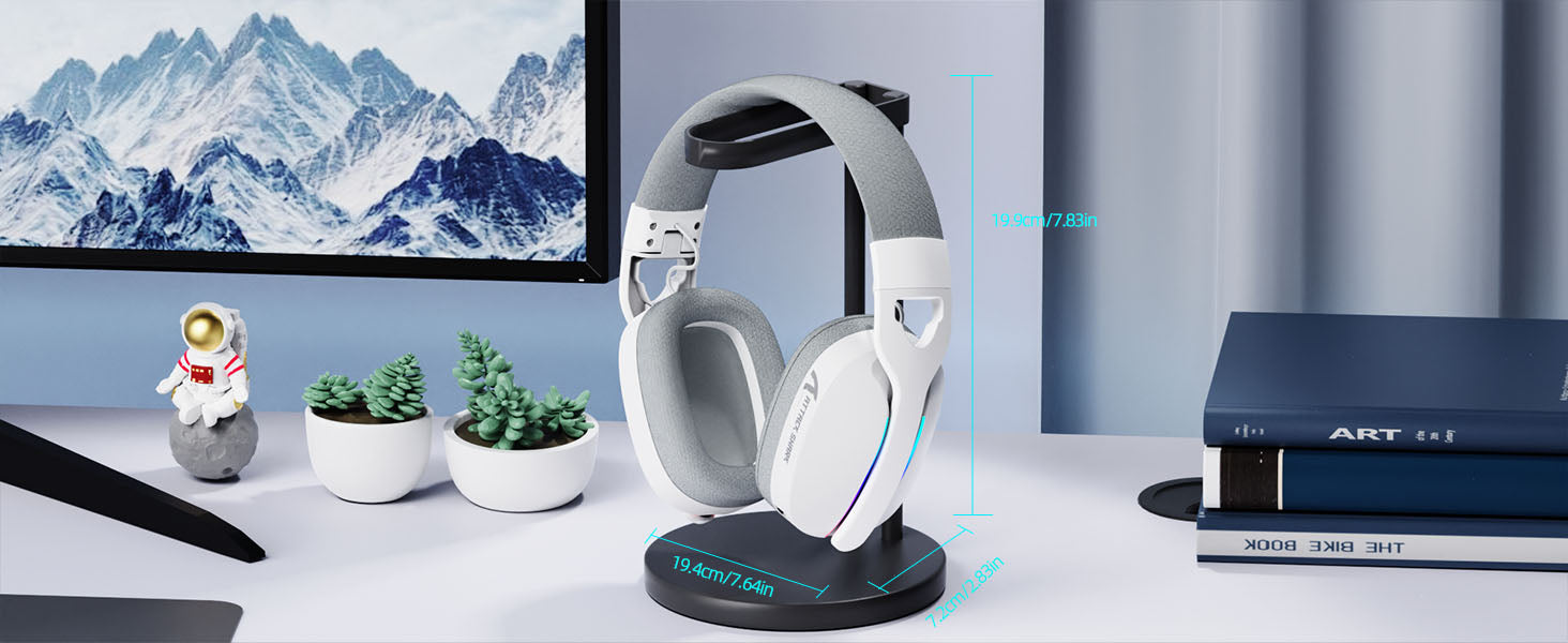 ATTACK SHARK L90 – faltbares, ultraleichtes RGB-Gaming-Headset mit drei Modi