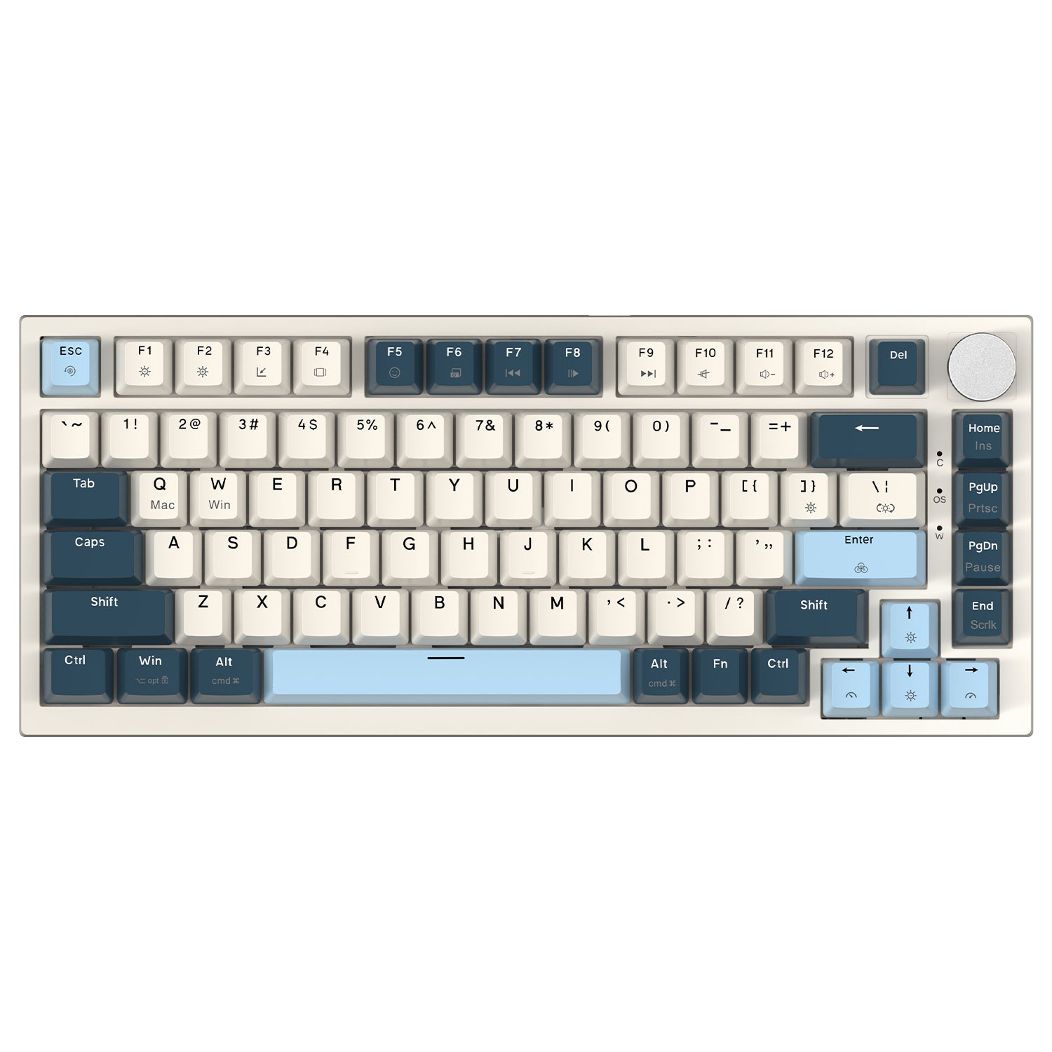 ATTACK SHARK K85 Rapid Trigger-Tastatur mit Magnetschalter 