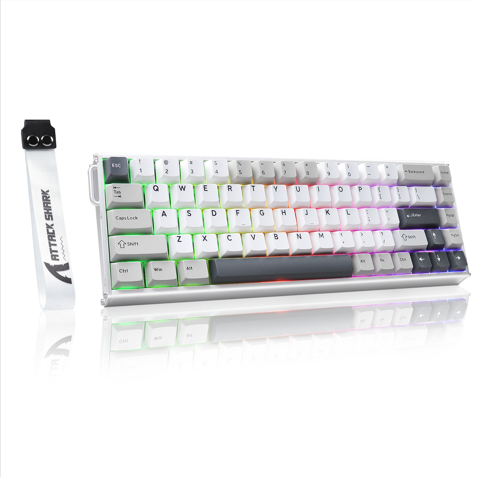 ATTACK SHARK X68MAX HE Rapid Trigger Aluminium-Tastatur mit Magnetschalter