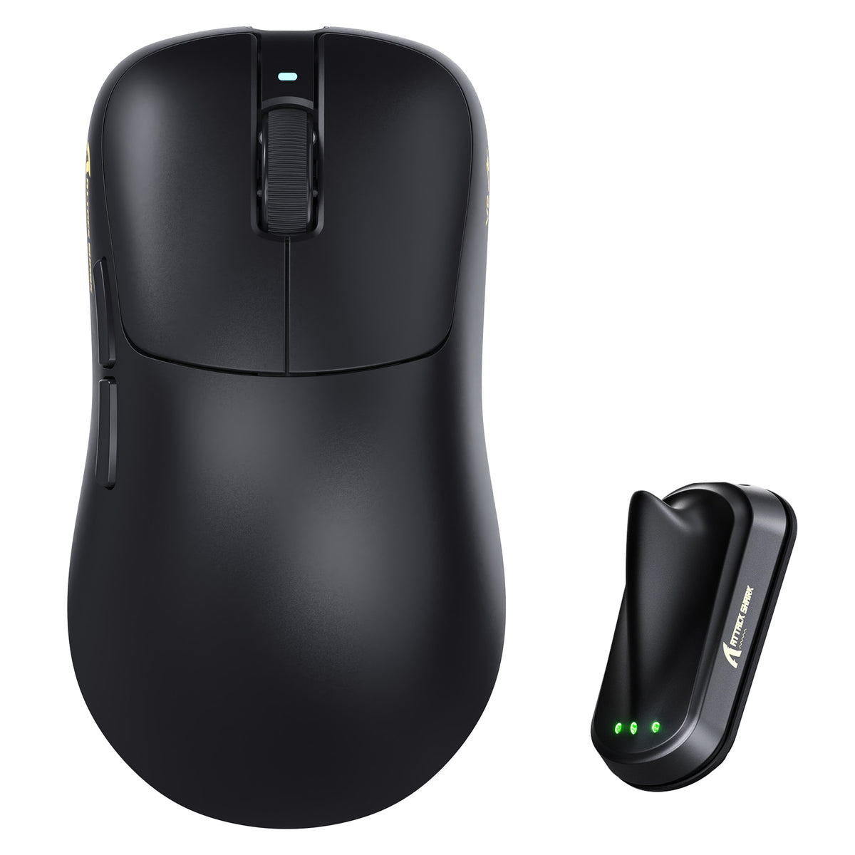ATTACK SHARK V2 AIR PAW3955MAX Ergonomische kabellose Gaming-Maus