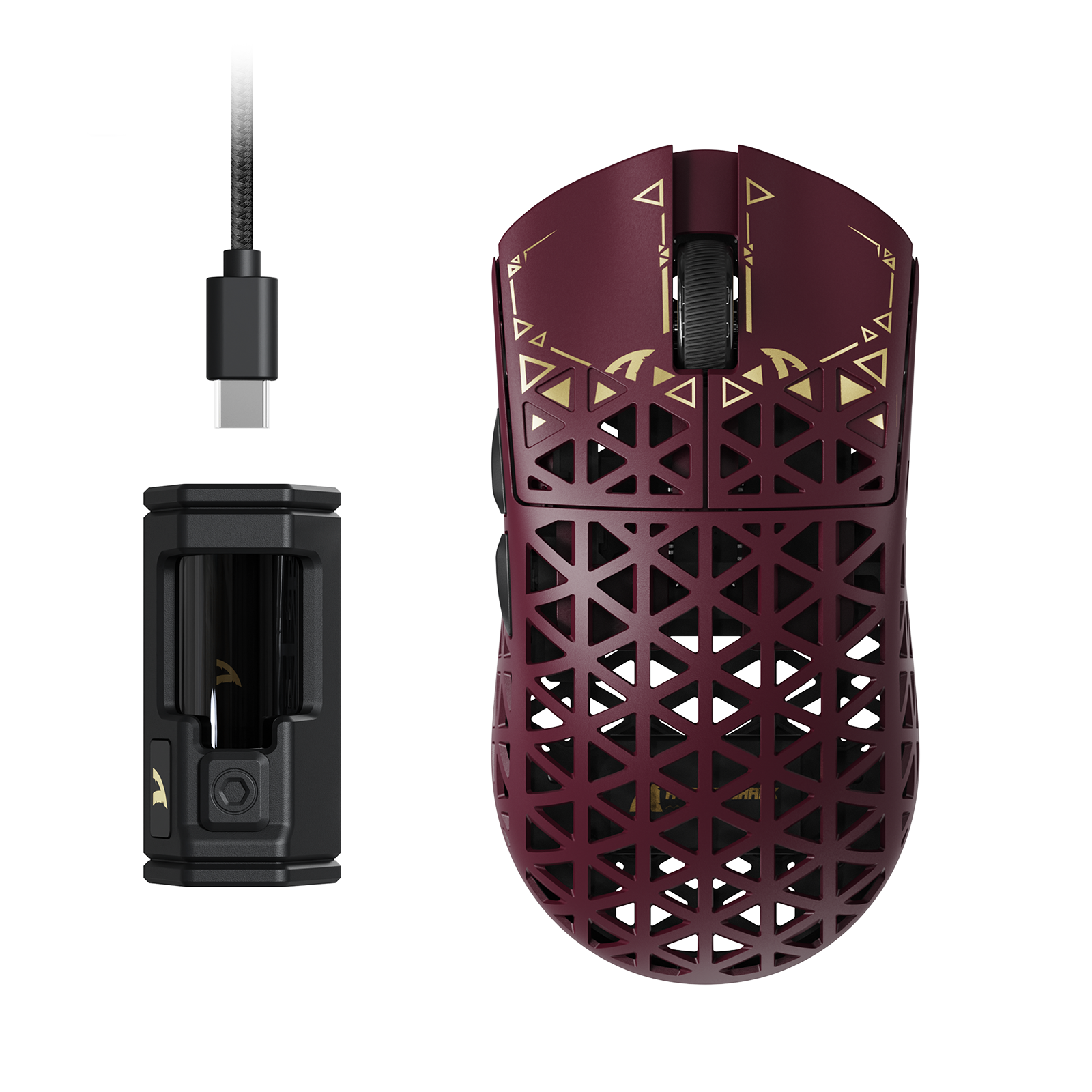 ATTACK SHARK R5 Ultra Carbon Fiber Wireless 8K PAW3950MAX Gaming-Maus