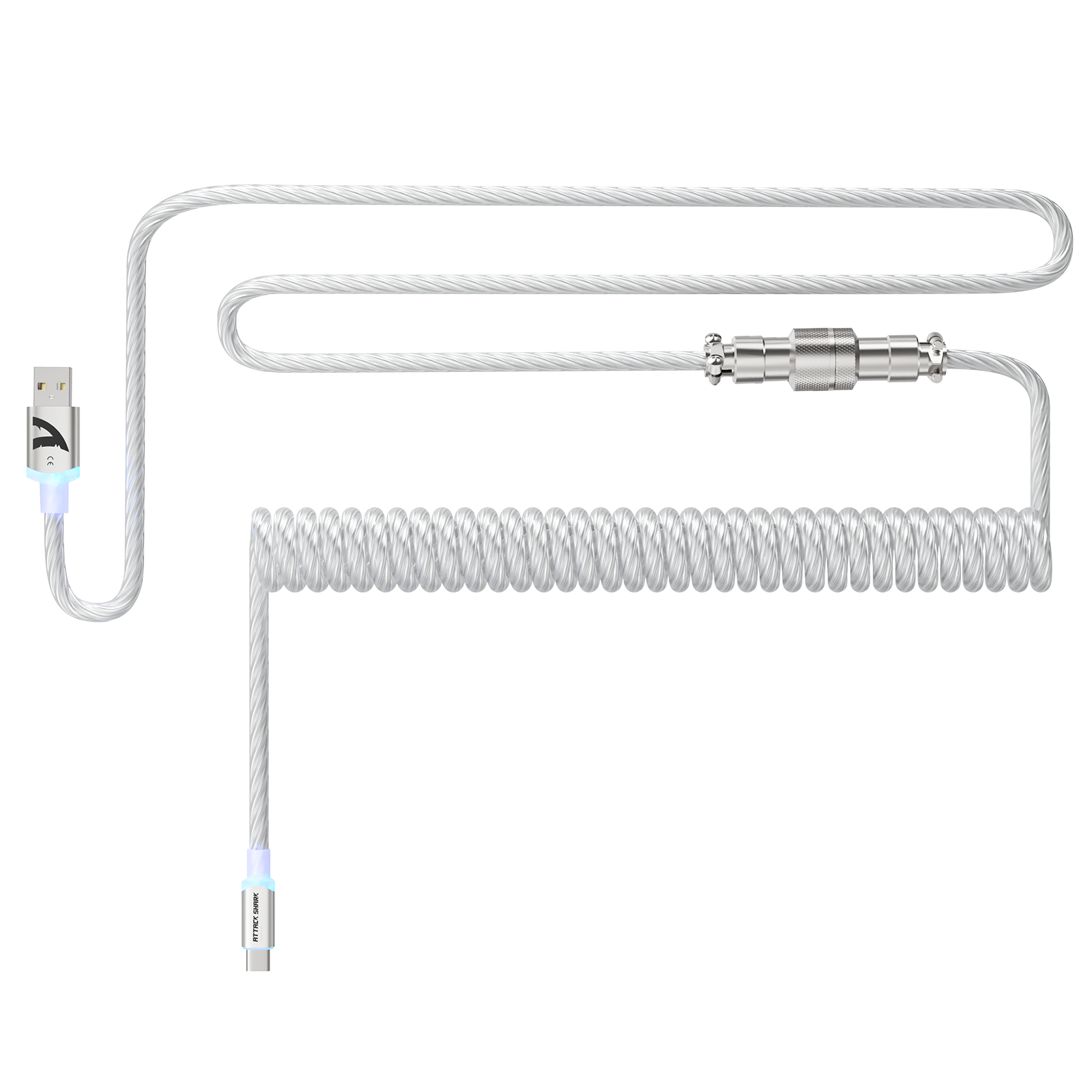 ATTACK SHARK C01Ultra Custom Aviator Cable for 8KHz Magnetic Keyboard