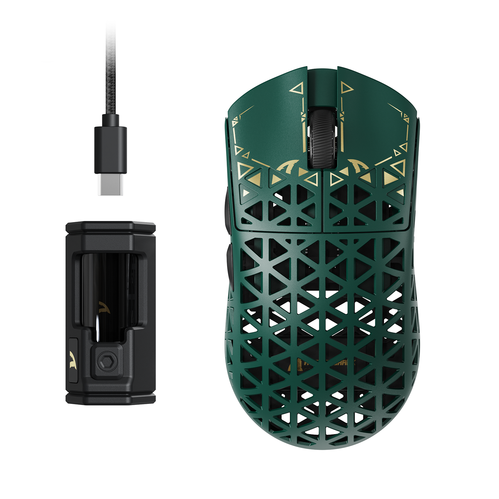 ATTACK SHARK R5 Ultra Carbon Fiber Wireless 8K PAW3950MAX Gaming-Maus