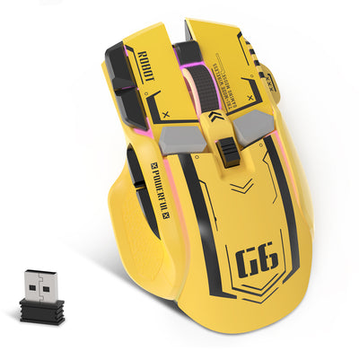 ATTACK SHARK G6 Tri-Modus Gaming-Maus