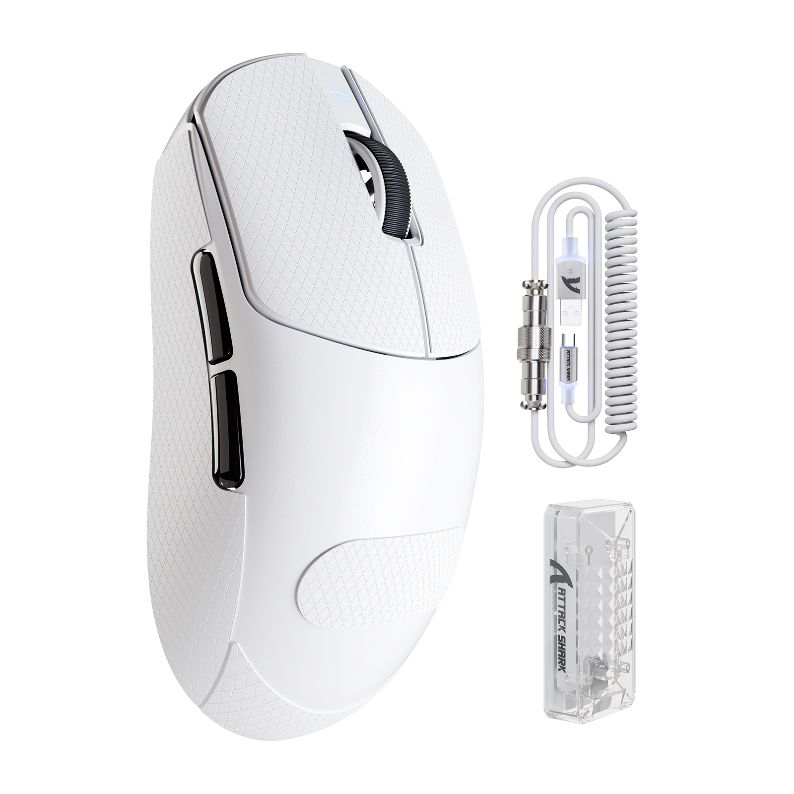 ATTACK SHARK X8PRO Ultraleichte kabellose Gaming-Maus & C06ULTRA-Kabel