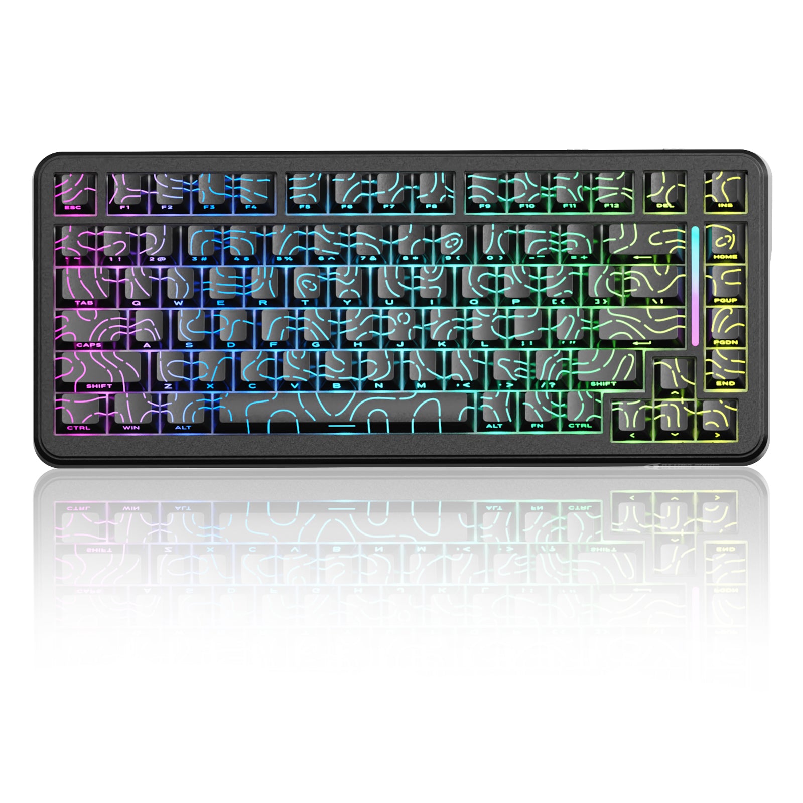 ATTACK SHARK X82PRO HE Wireless Rapid Trigger Gaming Keyboard Magnetic Switch