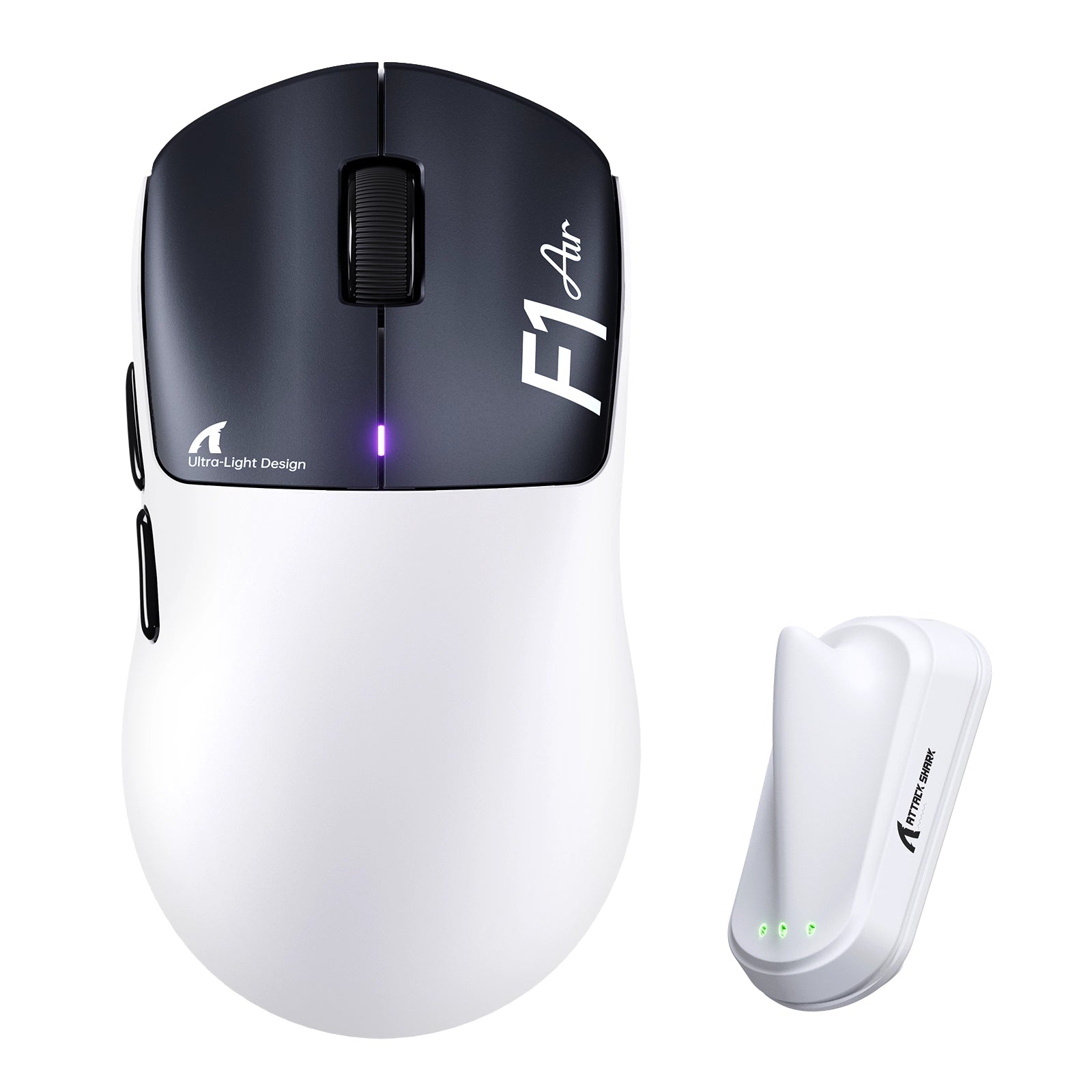 ATTACK SHARK F1 AIR 39 g kabellose Gaming-Maus mit PAW3955MAX