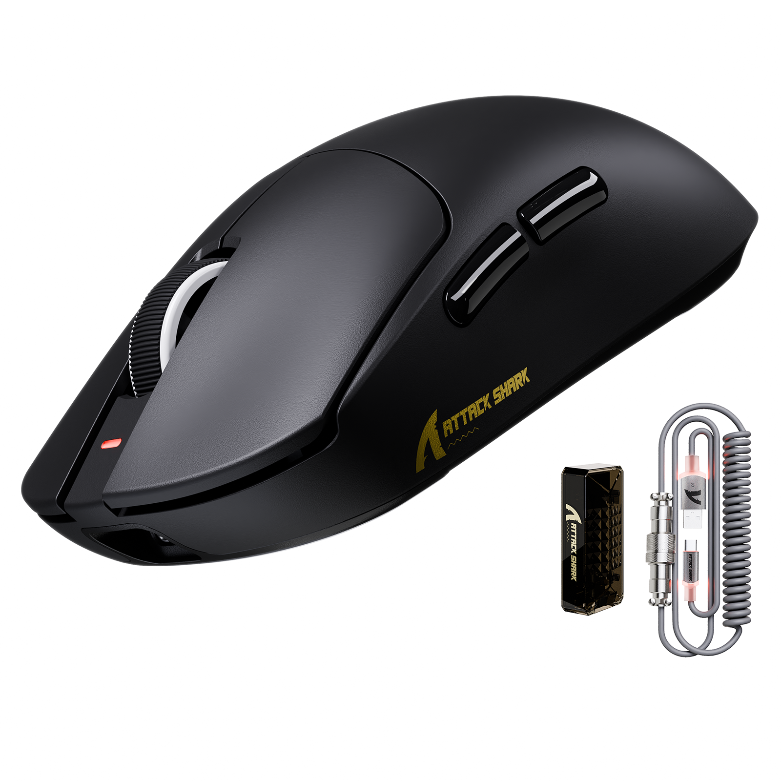 ATTACK SHARK X8 Ultra Tri-Mode Kabellose Gaming-Maus mit C06 Ultra-Kabel