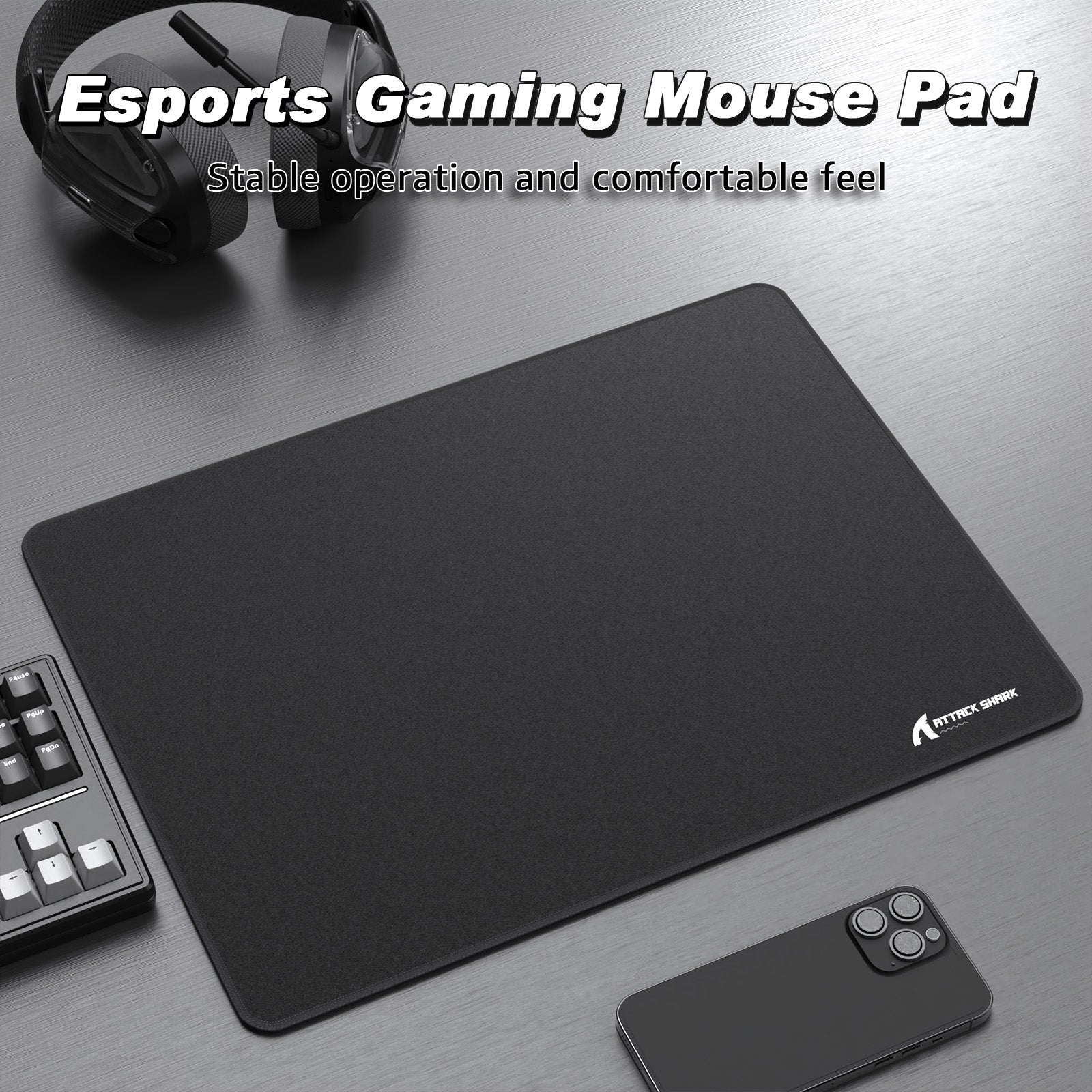 ATTACK SHARK CM02SE eSport Gaming-Mauspad (410x310x4 MM)