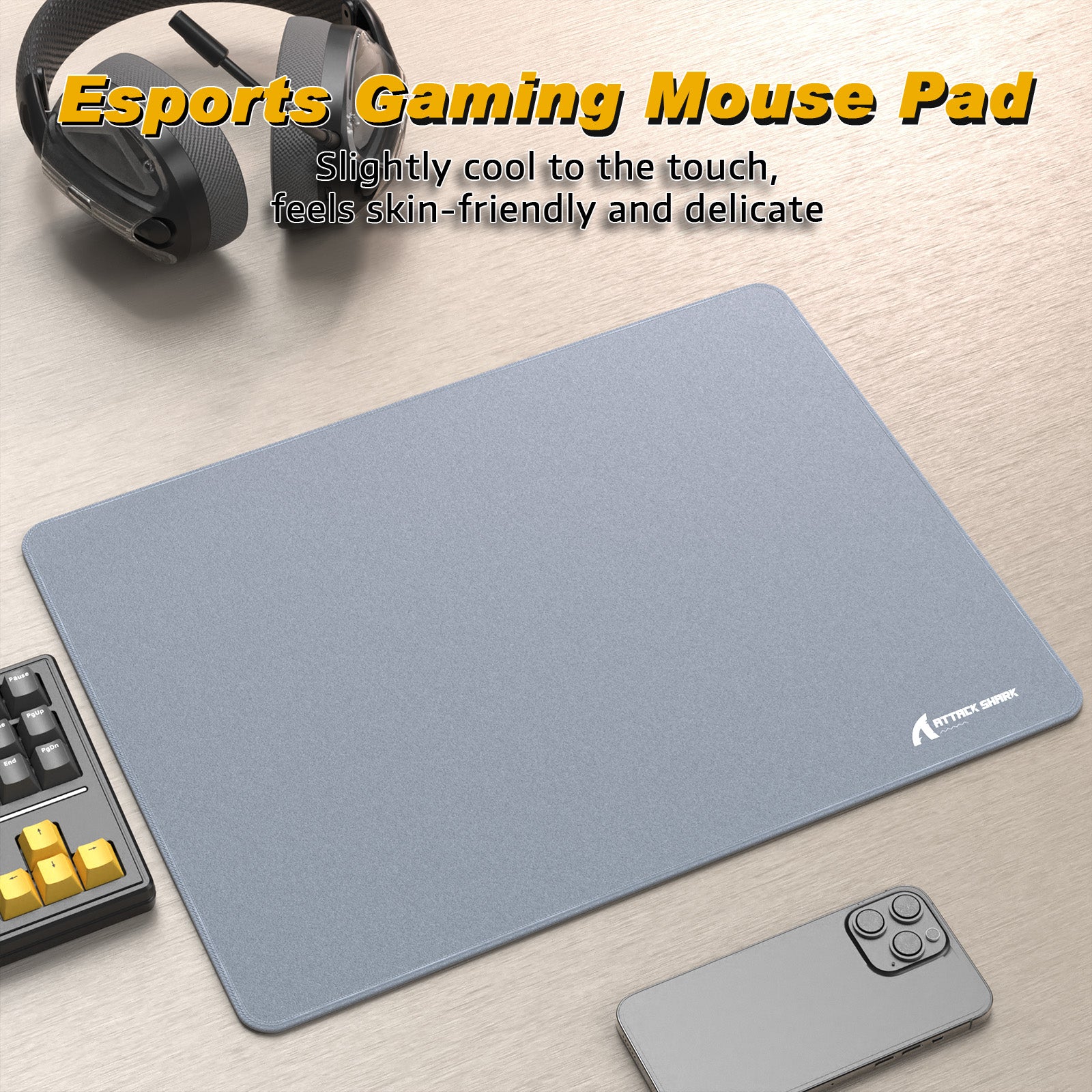 ATTACK SHARK CM02SE eSport Gaming-Mauspad (410x310x4 MM)