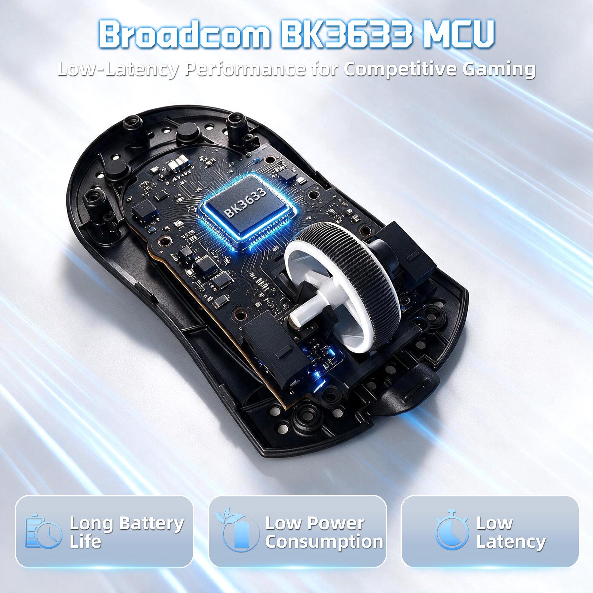 ATTACK SHARK X11 PRO V2 kabellose Gaming-Maus mit TFT-Display und Ladestation