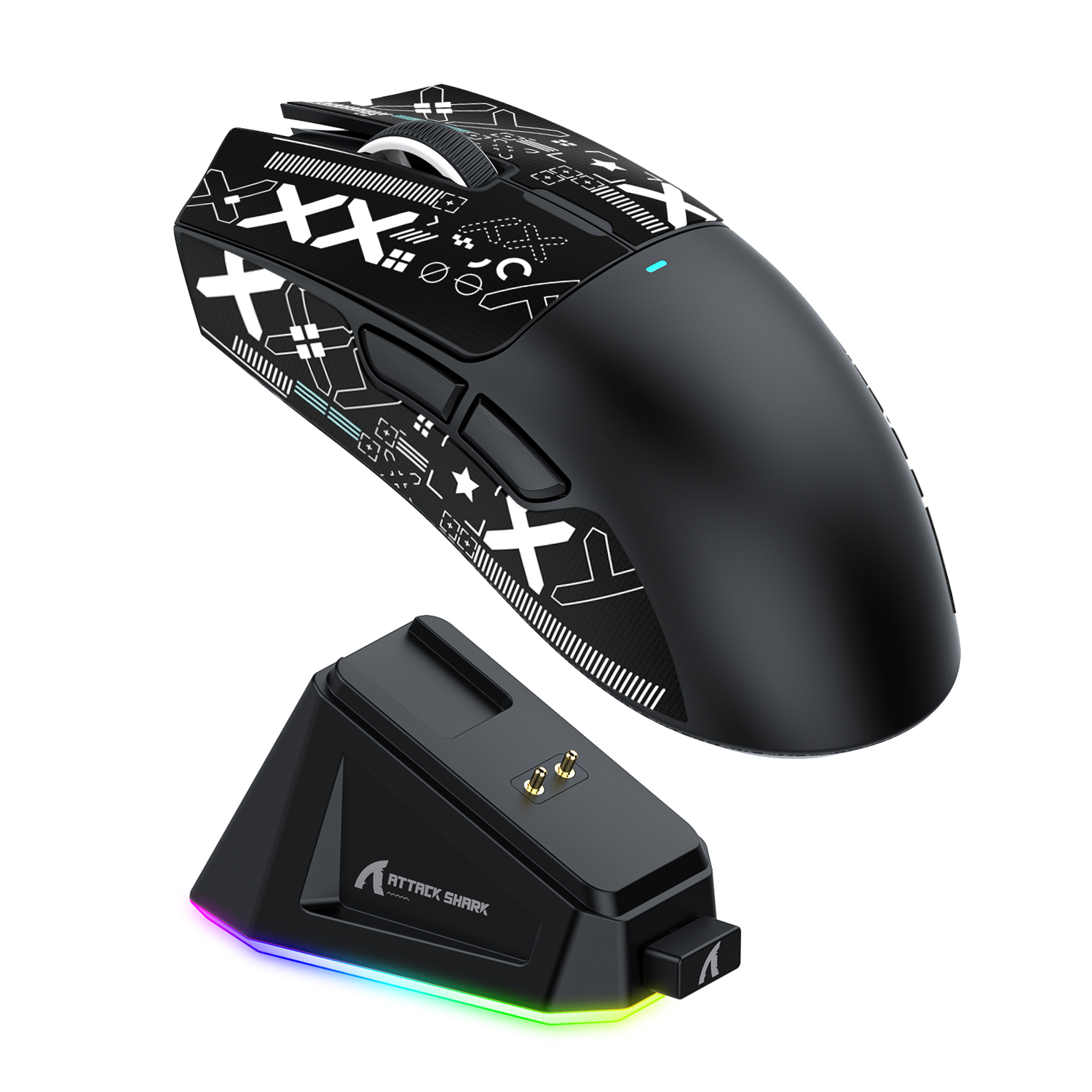 ATTACK SHARK X11 Wireless Gaming Mouse with Charging Dock