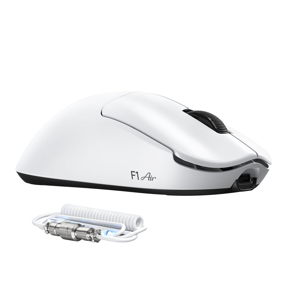 ATTACK SHARK F1 AIR 39g kabellose Gaming-Maus mit PAW3955MAX und C06 Ultra-Kabel