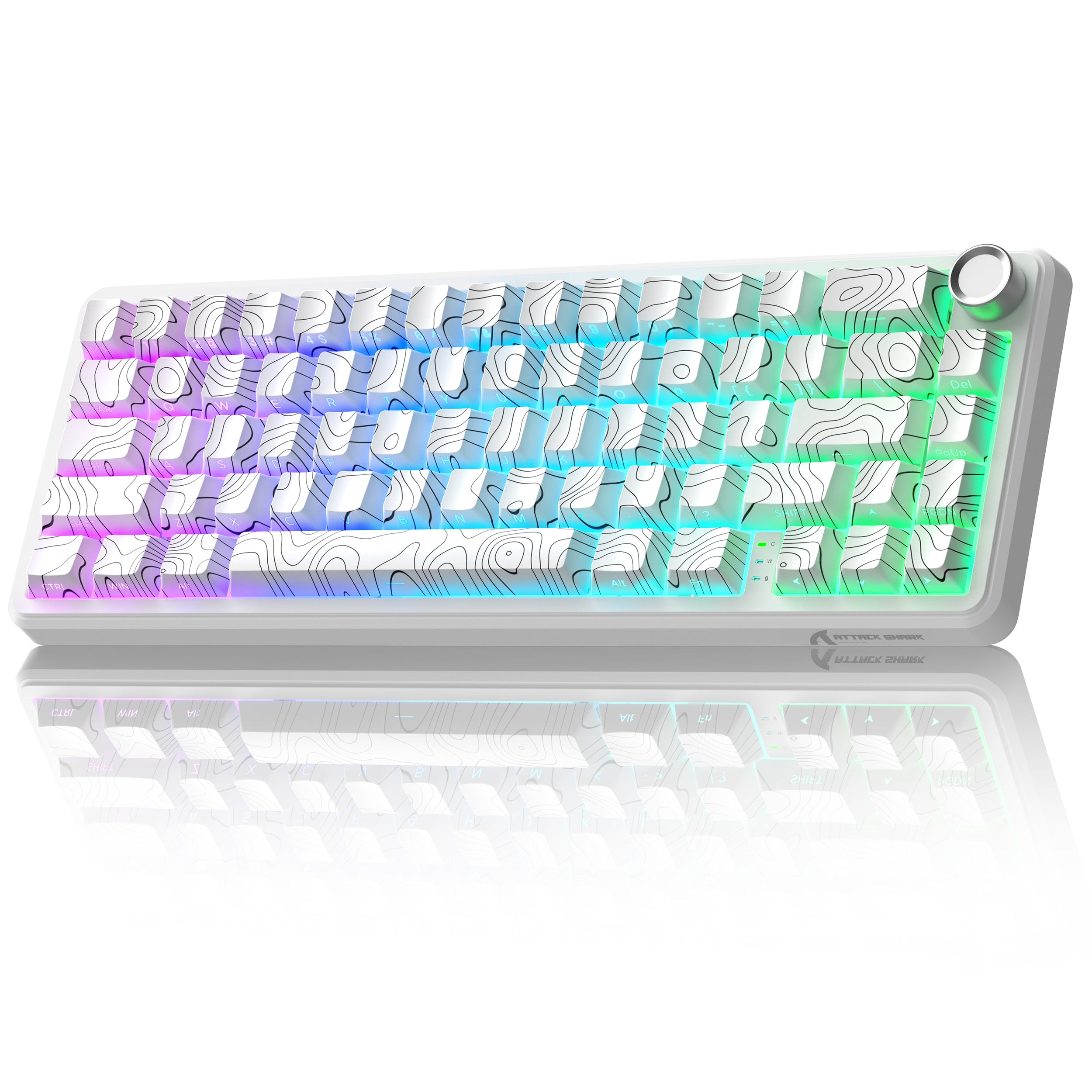 ATTACK SHARK X65PRO HE Wireless Rapid Trigger Keyboard Magnetic Switch