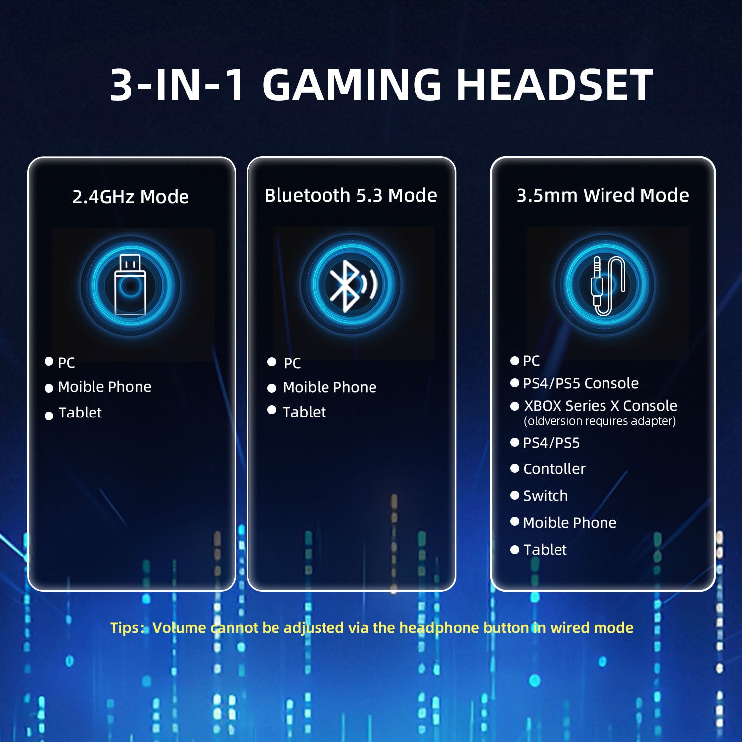 ATTACK SHARK L80PRO Kabelloses Gaming-Headset