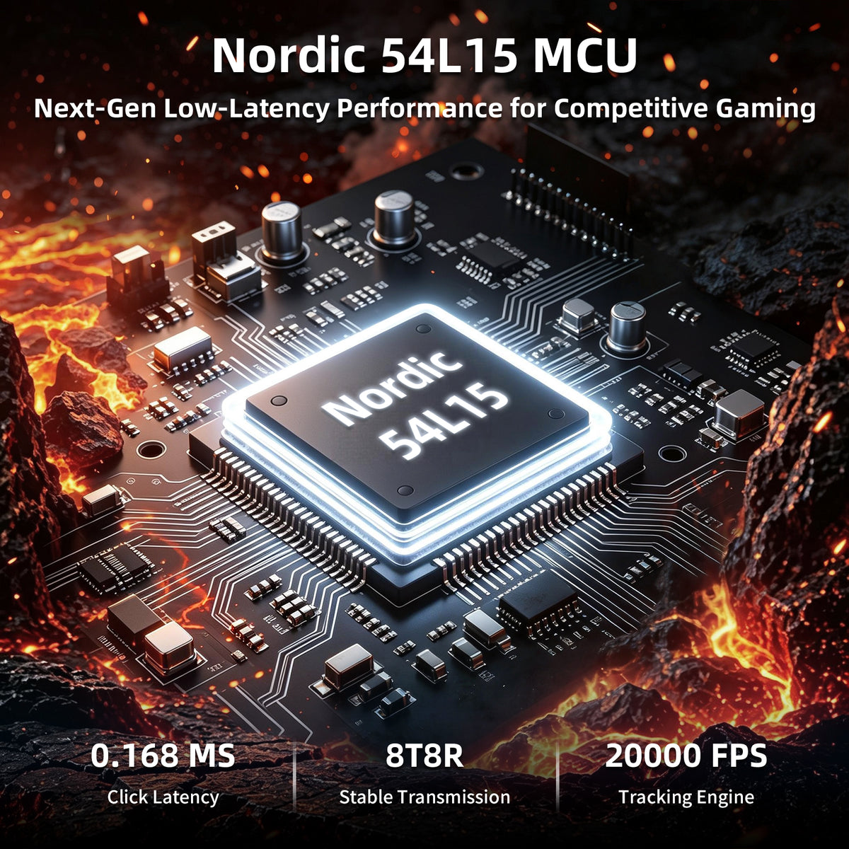 ATTACK SHARK RS3 ULTRA Carbonfaser Kabellose PAW3955MAX Gaming-Maus mit C06 Ultra LED-Kabel