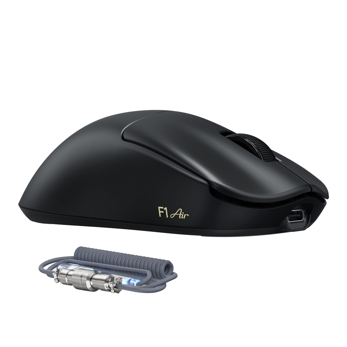 ATTACK SHARK F1 AIR 39g kabellose Gaming-Maus mit PAW3955MAX und C06 Ultra-Kabel