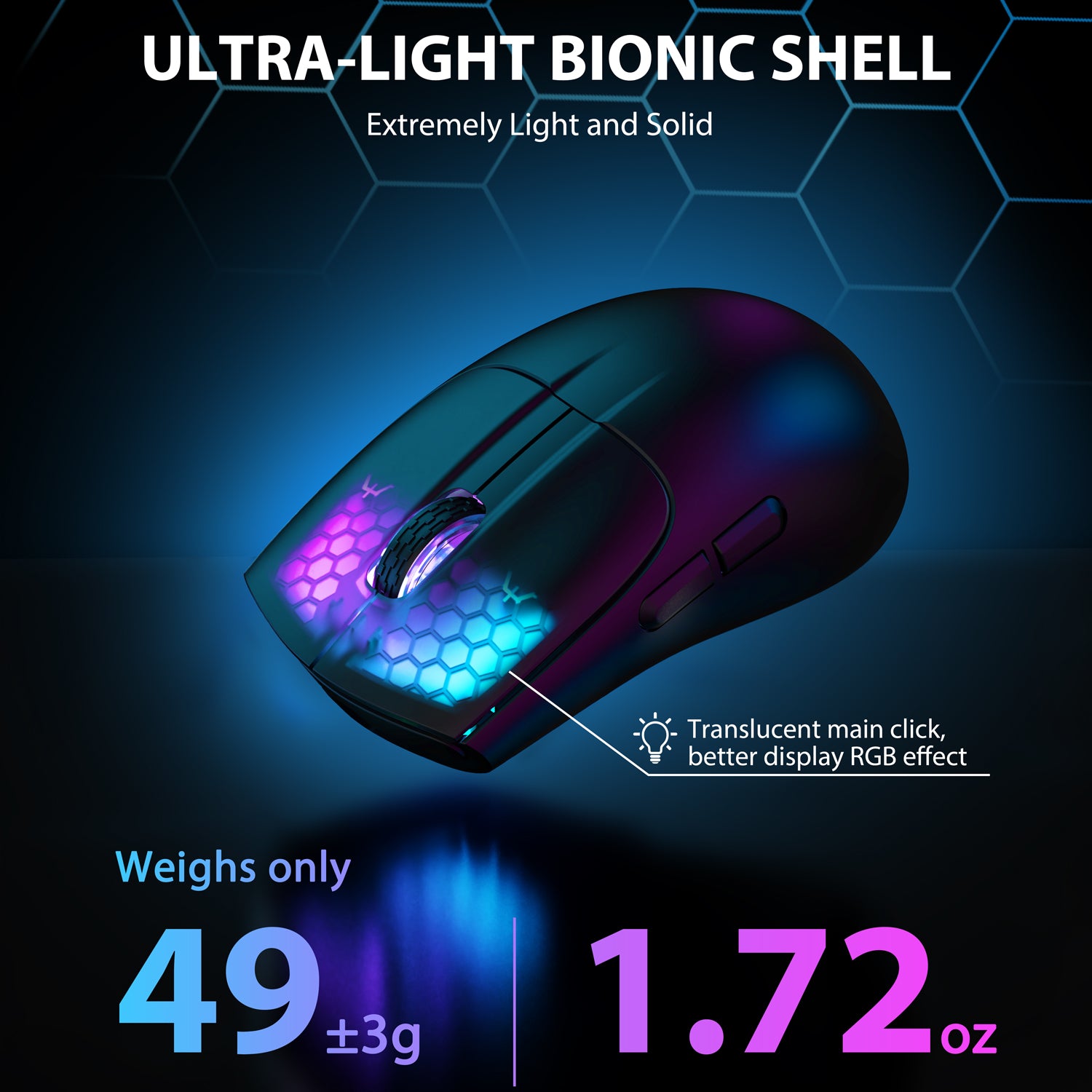 ATTACK SHARK X5 Wireless Gaming Mouse