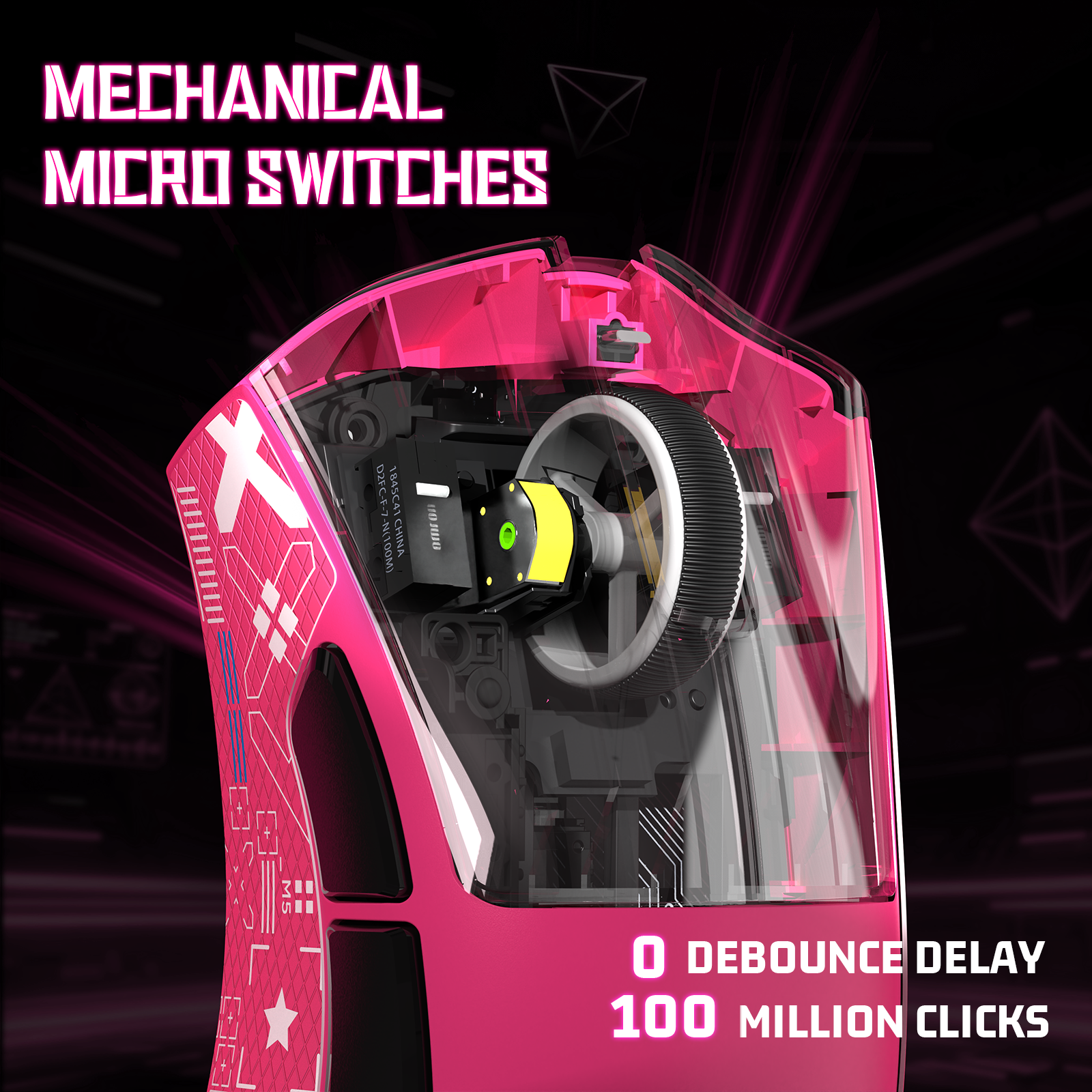 ATTACK SHARK V3 Ultraleichte Tri-Mode Gaming-Maus