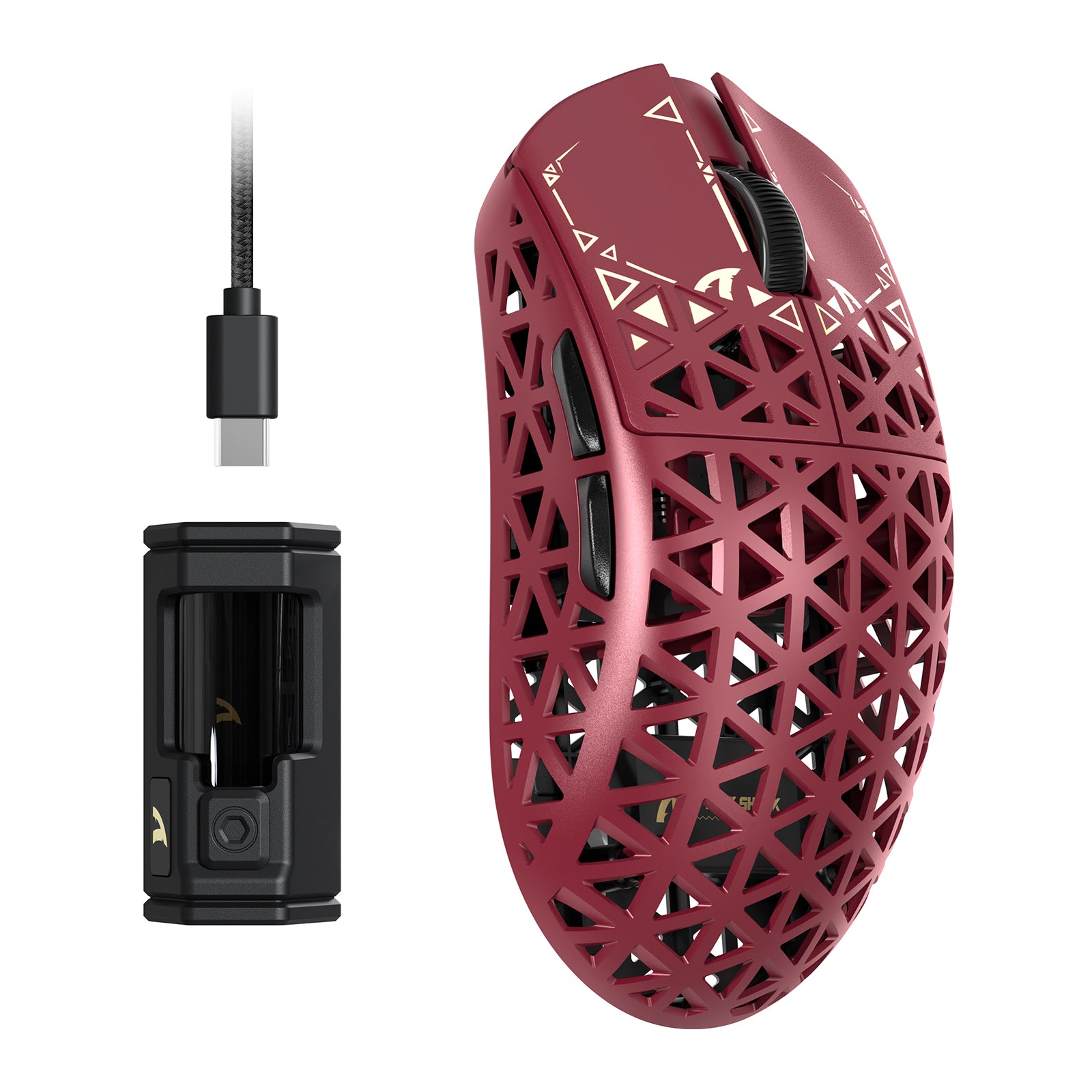ATTACK SHARK R5 Ultra Carbon Fiber Wireless 8K PAW3950MAX Gaming Mouse