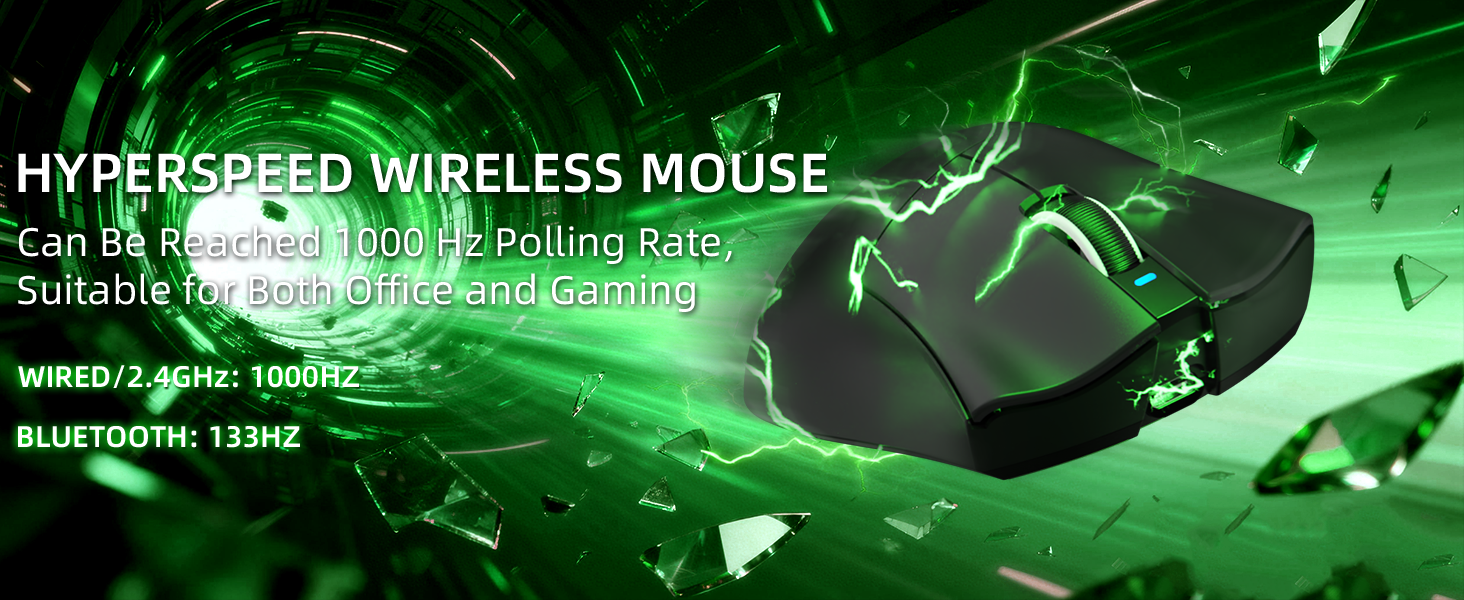 ATTACK SHARK V3 Ultra-Light Tri-Mode Gaming Mouse
